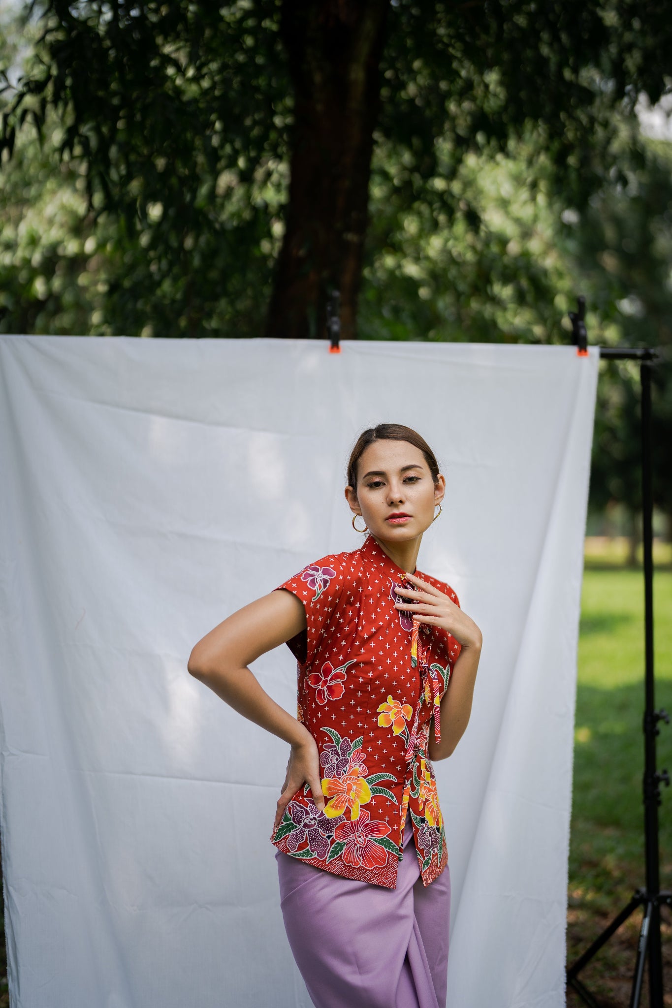 Batik Kebaya Sofea | Anggrek Rose