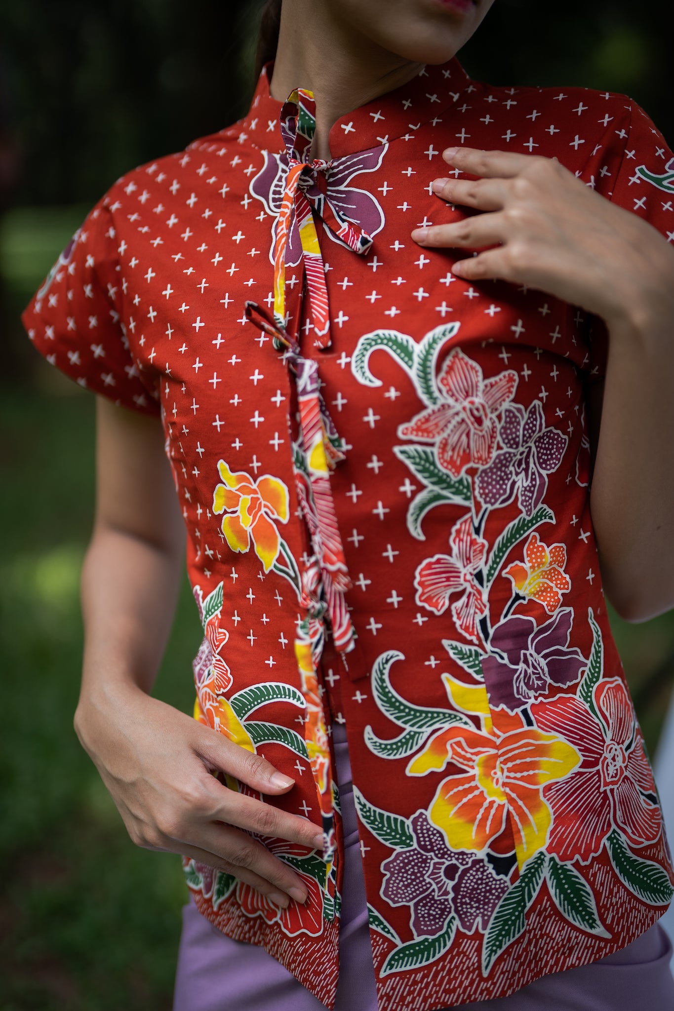 Batik Kebaya Sofea | Anggrek Rose