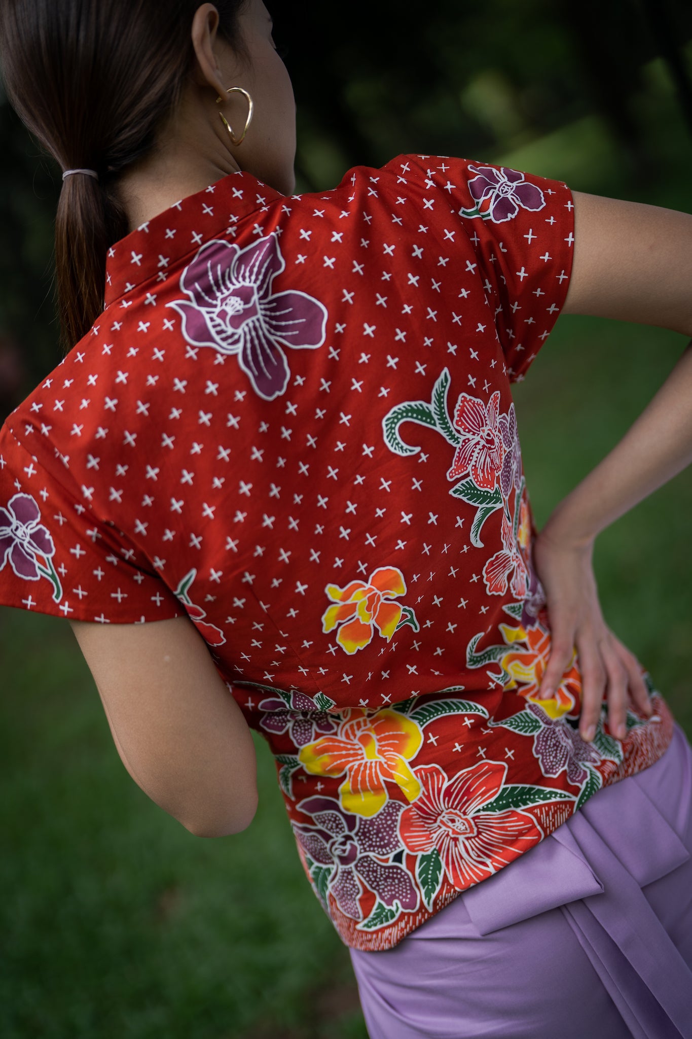 Batik Kebaya Sofea | Anggrek Rose