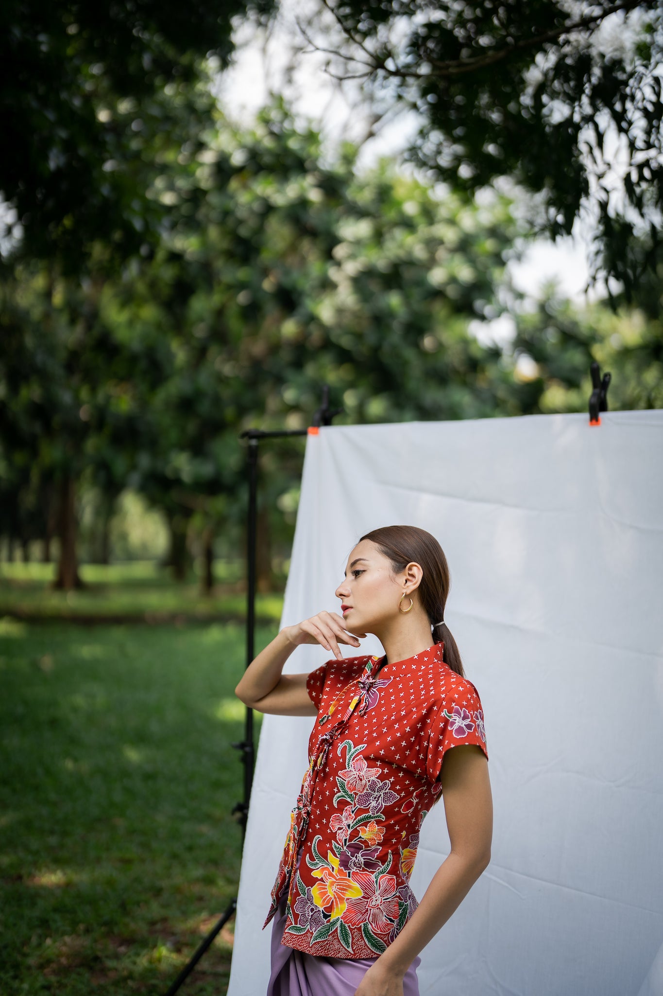 Batik Kebaya Sofea | Anggrek Rose