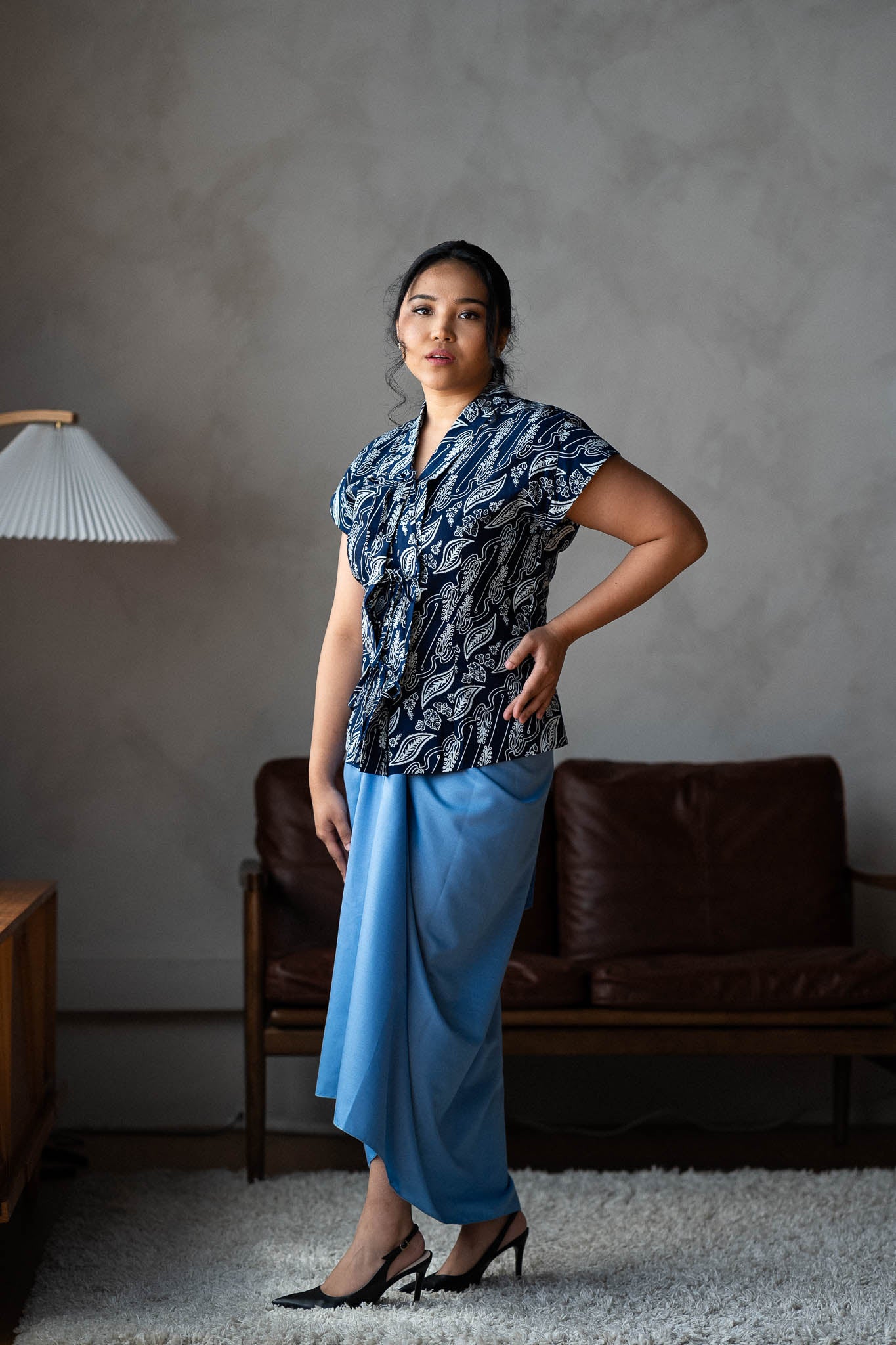 Batik Kebaya Salma | Asmara Midnight