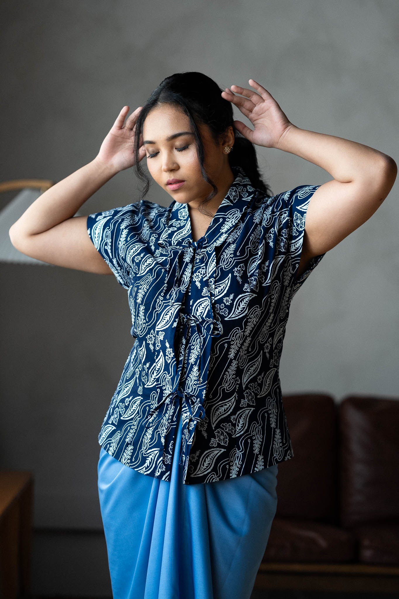 Batik Kebaya Salma | Asmara Midnight
