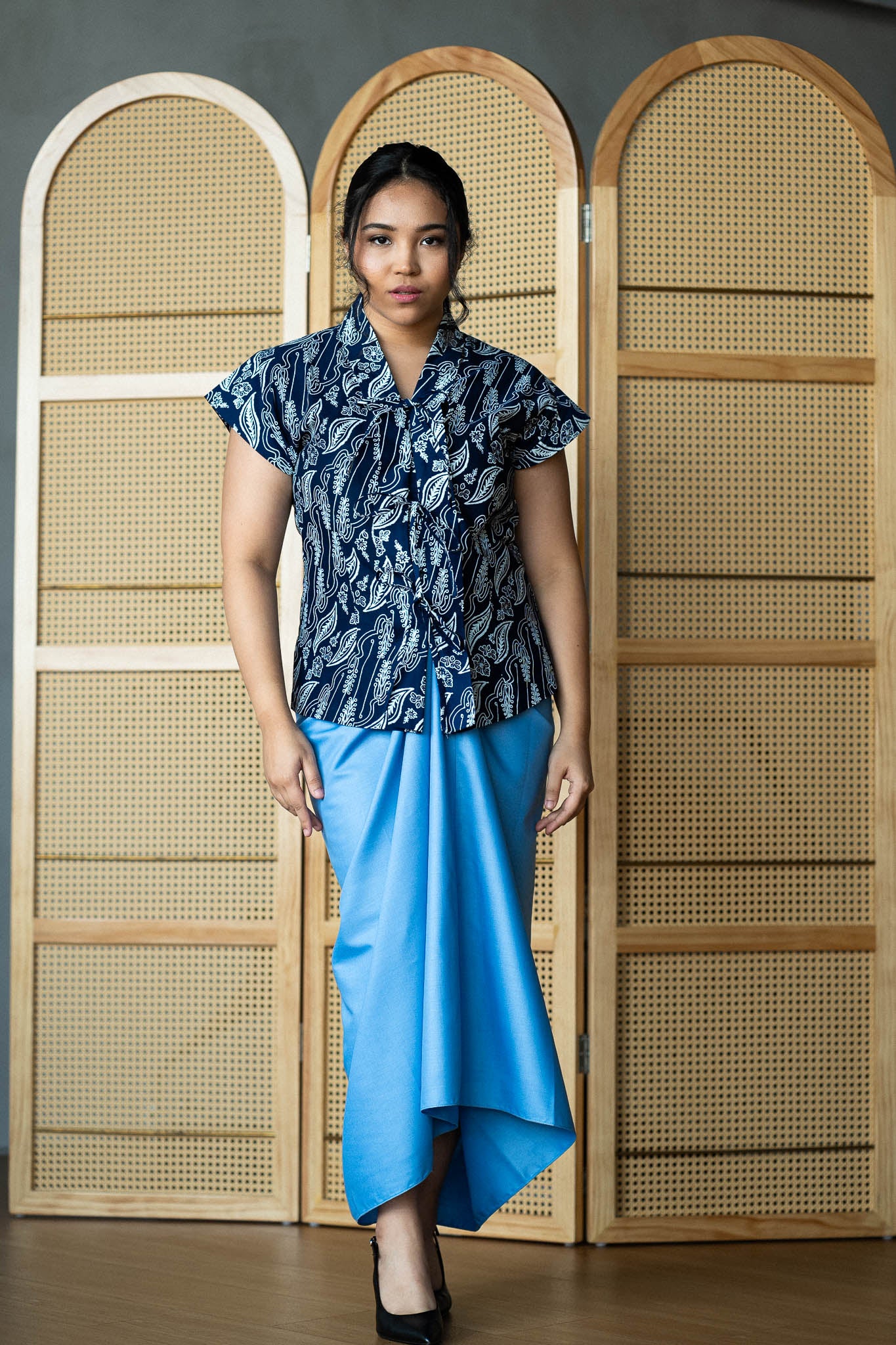 Nusa Sarong Skirt | Sky Blue