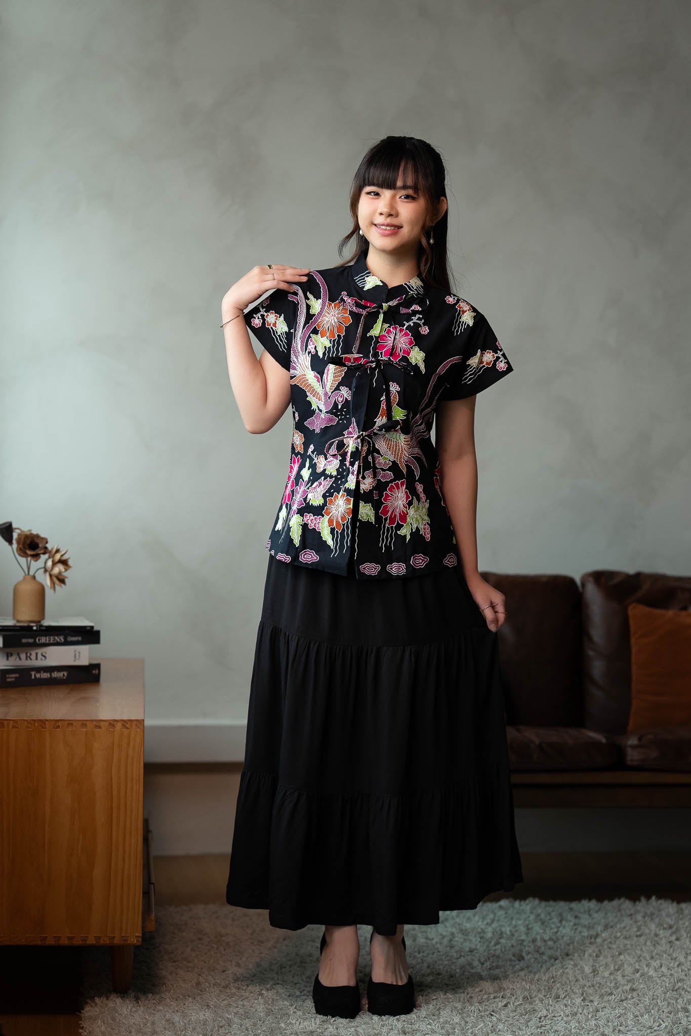 Batik Kebaya Sofea | Merak Ebony