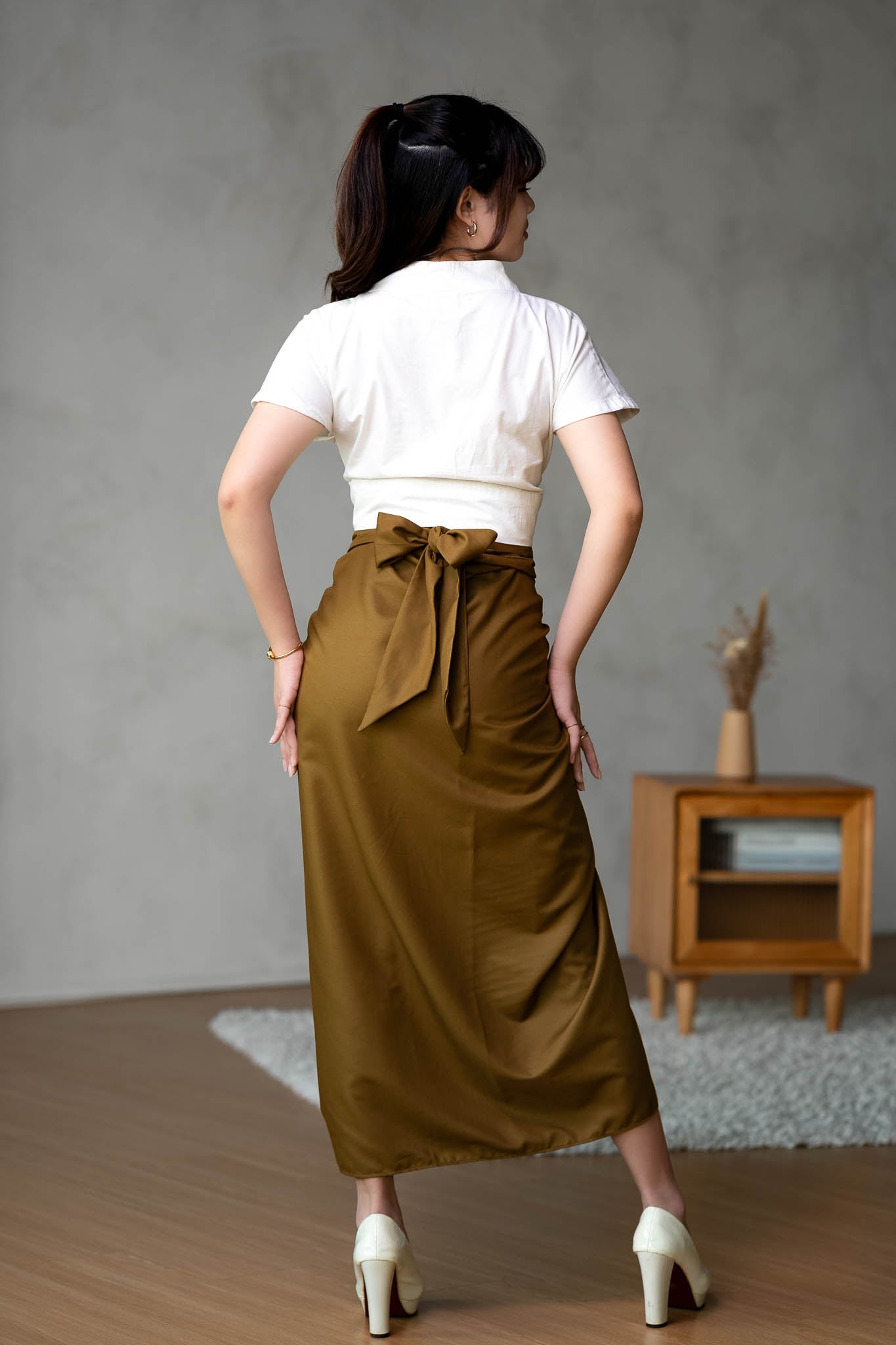 Nusa Sarong Skirt | Olive