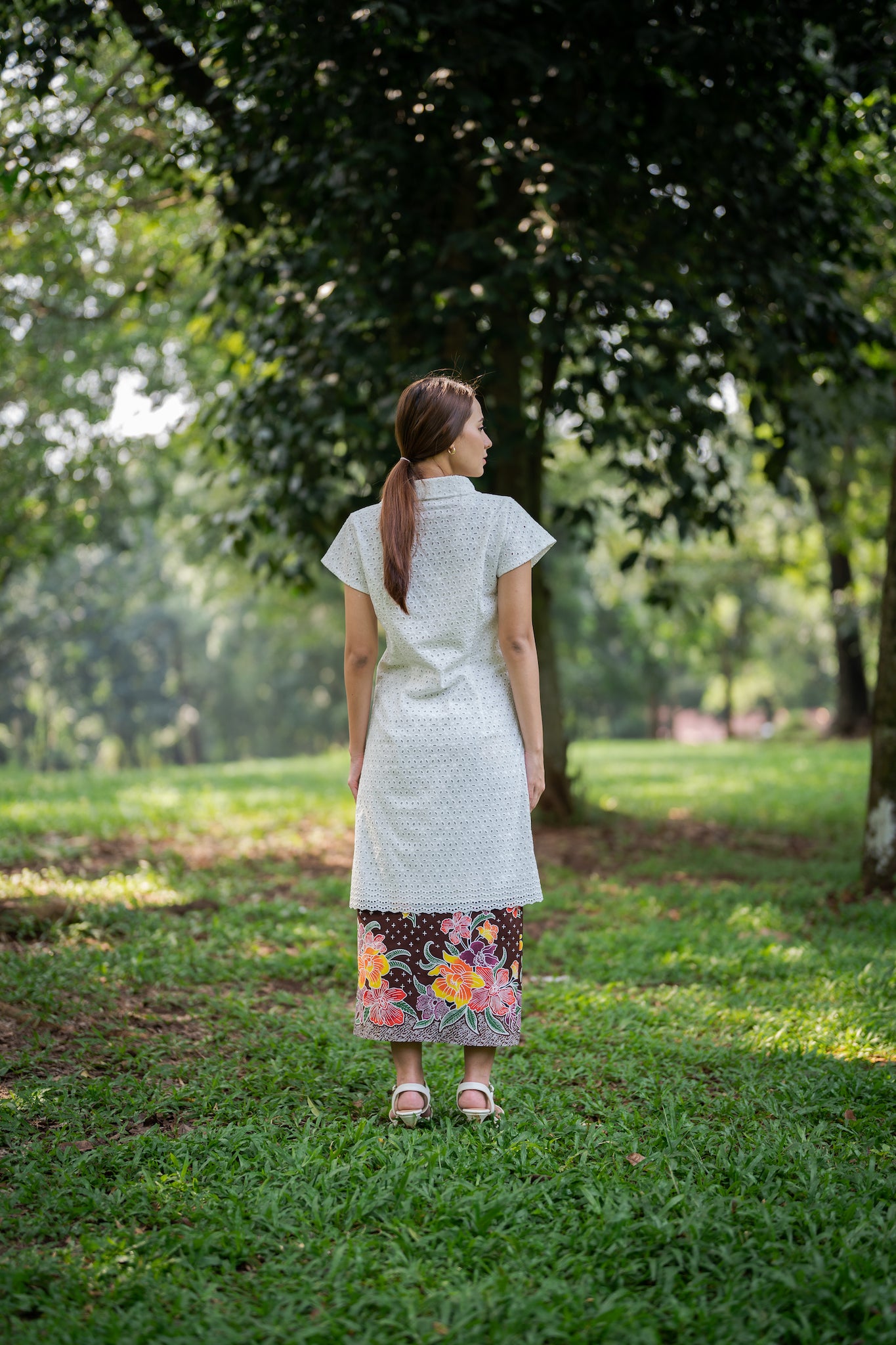 Eyelet Kebaya Marsita | White