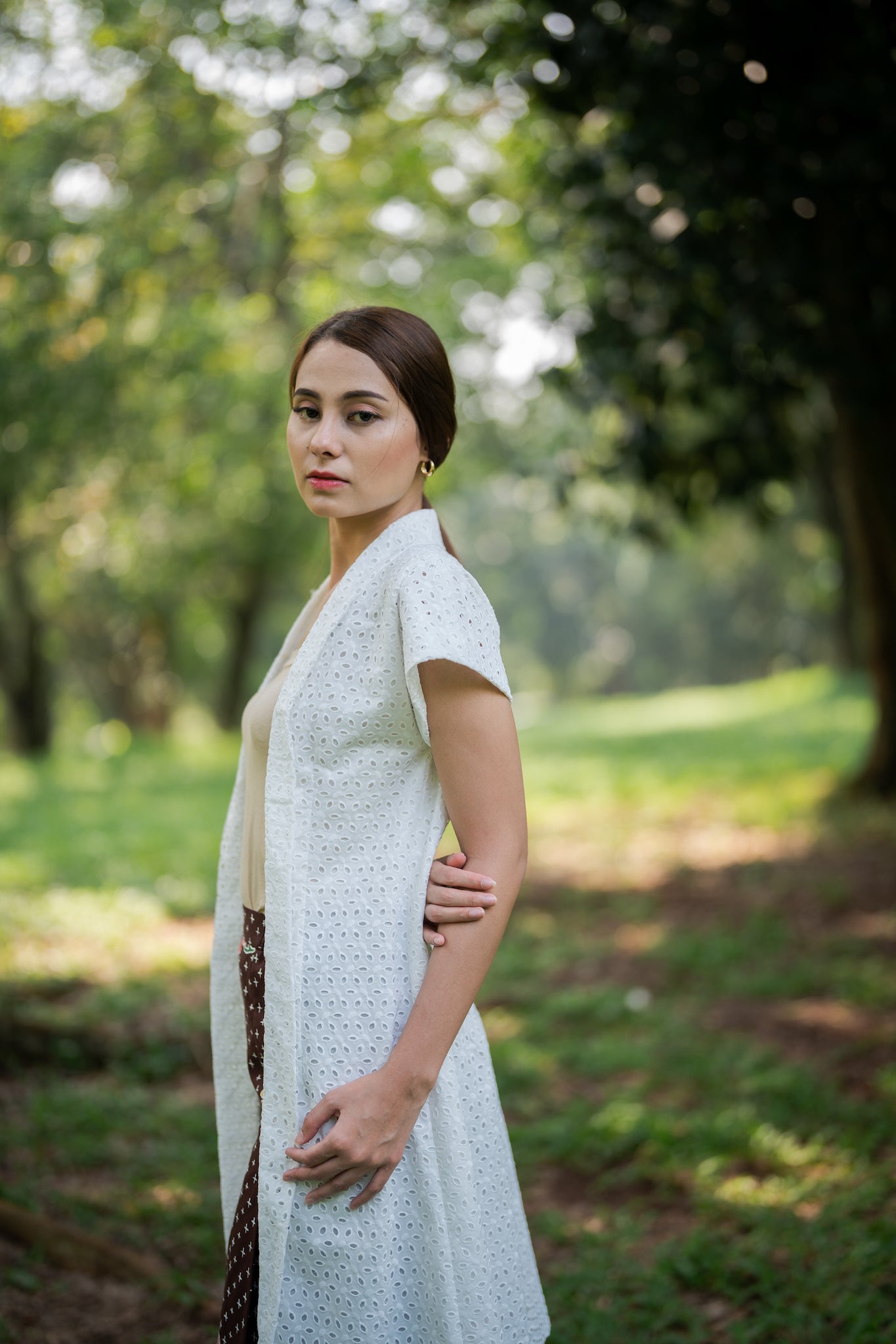 Eyelet Kebaya Marsita | White