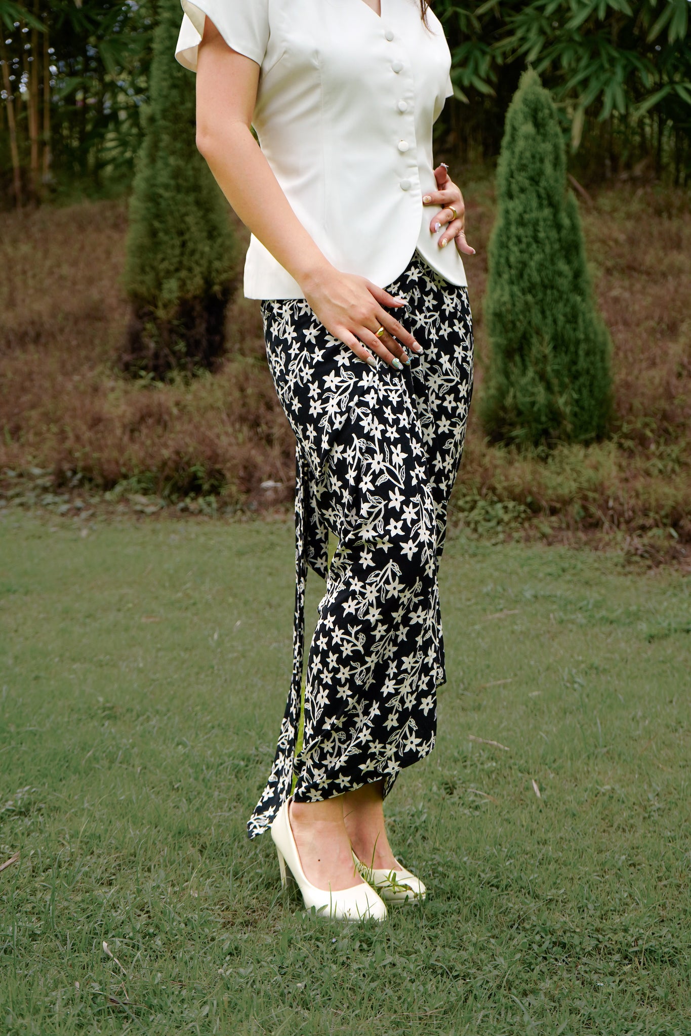 Batik Sarong Skirt | Jasmin Ebony