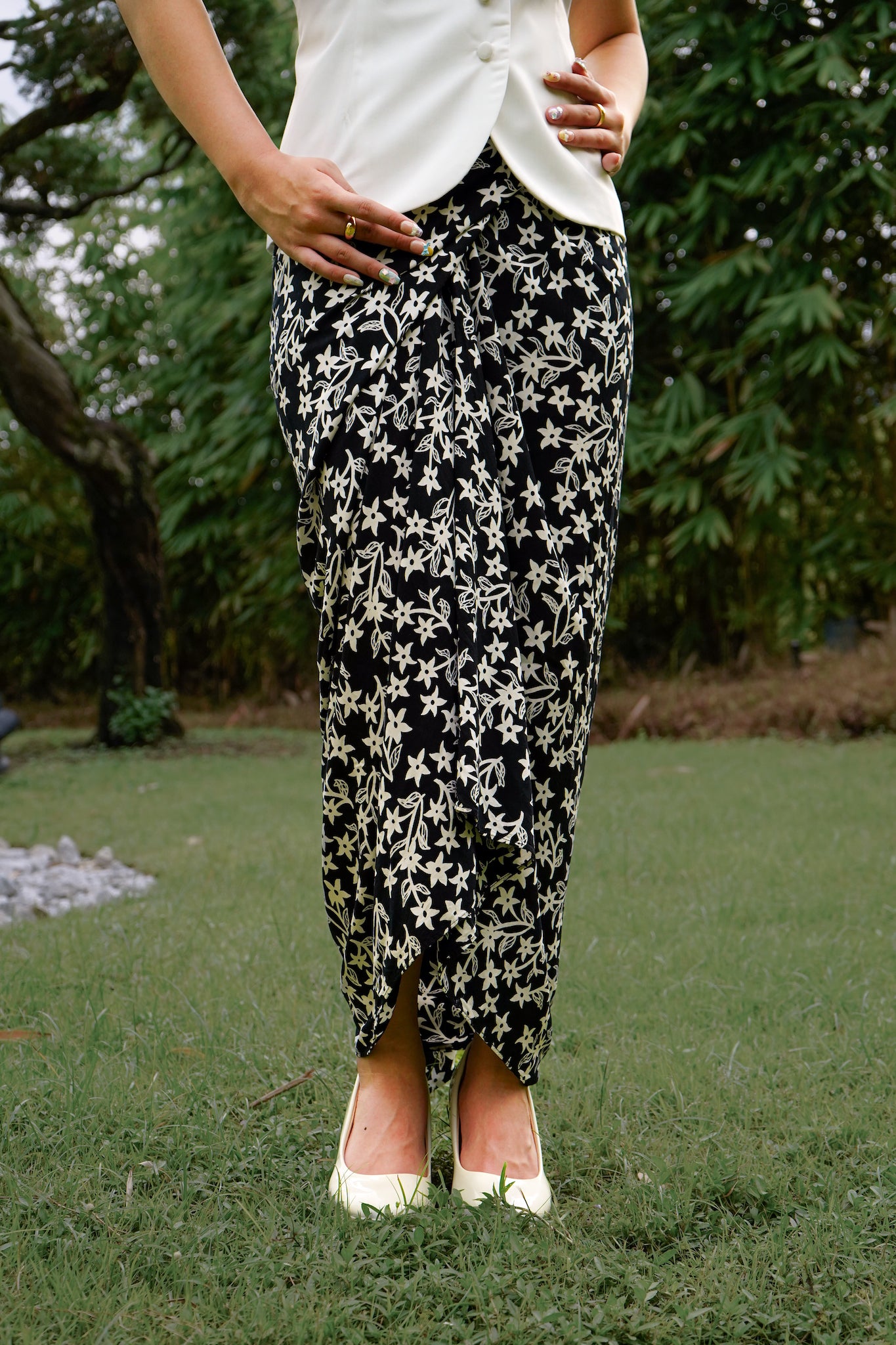 Batik Sarong Skirt | Jasmin Ebony