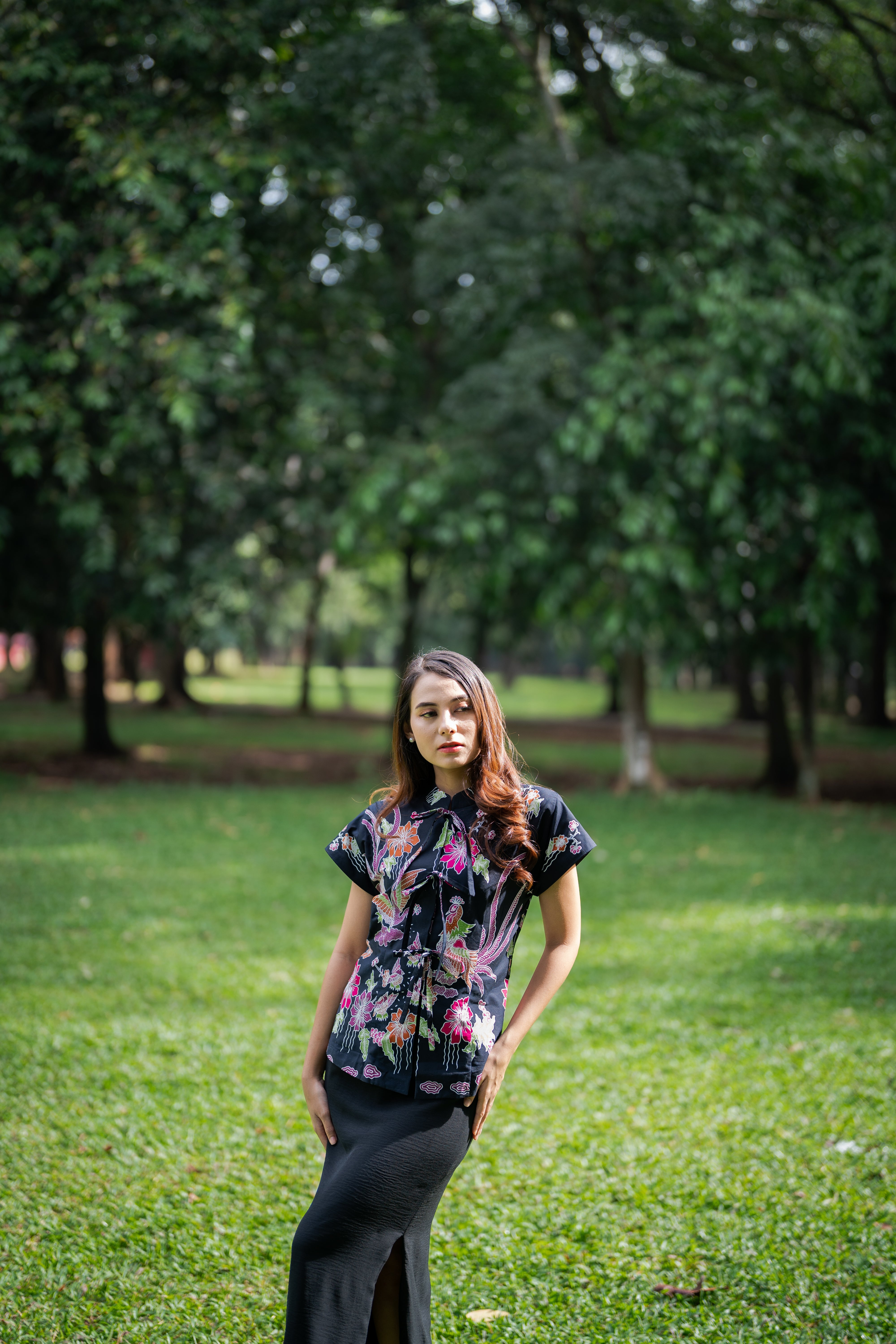 Batik Kebaya Sofea | Merak Ebony