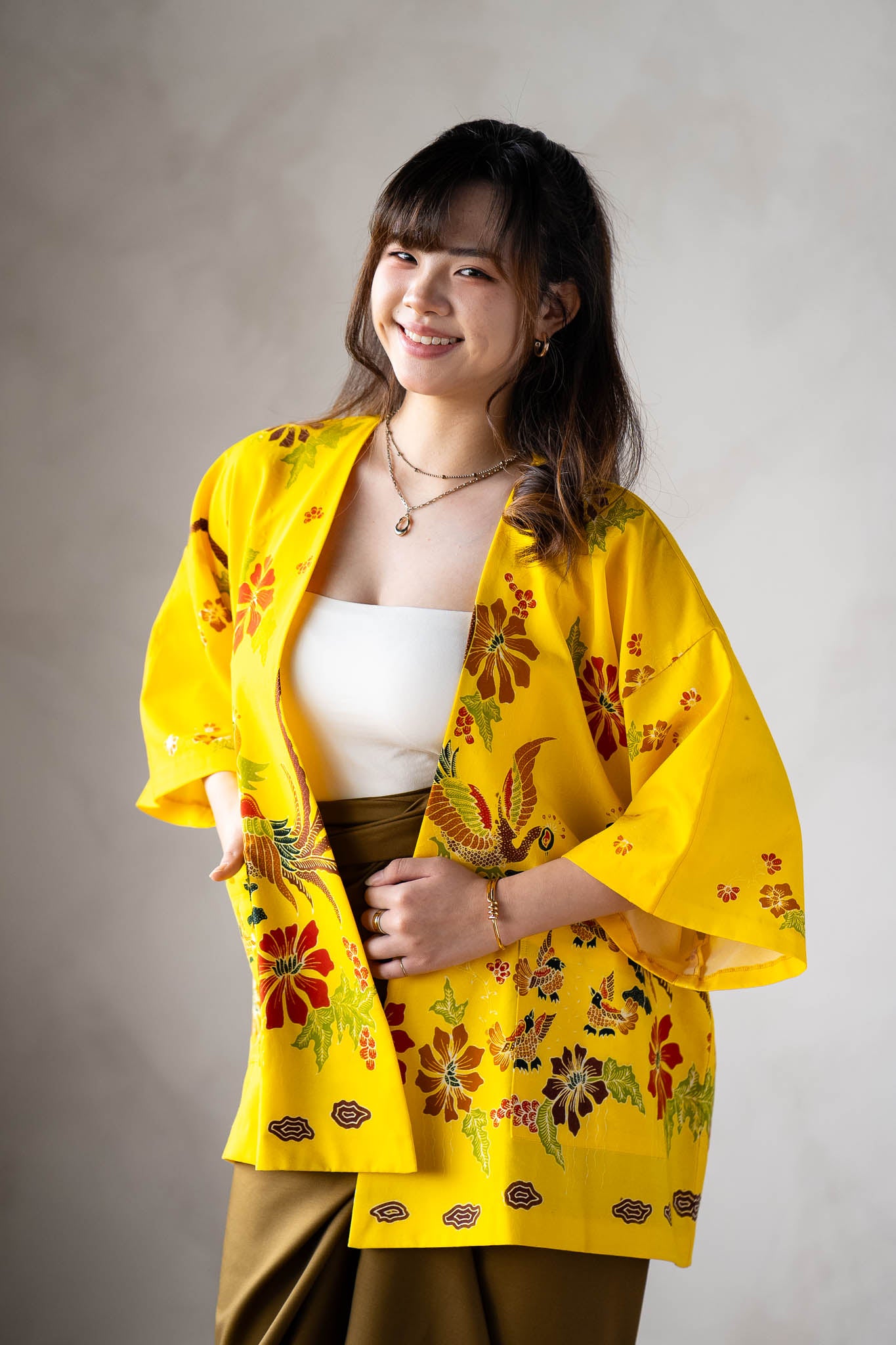 Batik Open Jacket | Merak Soleil