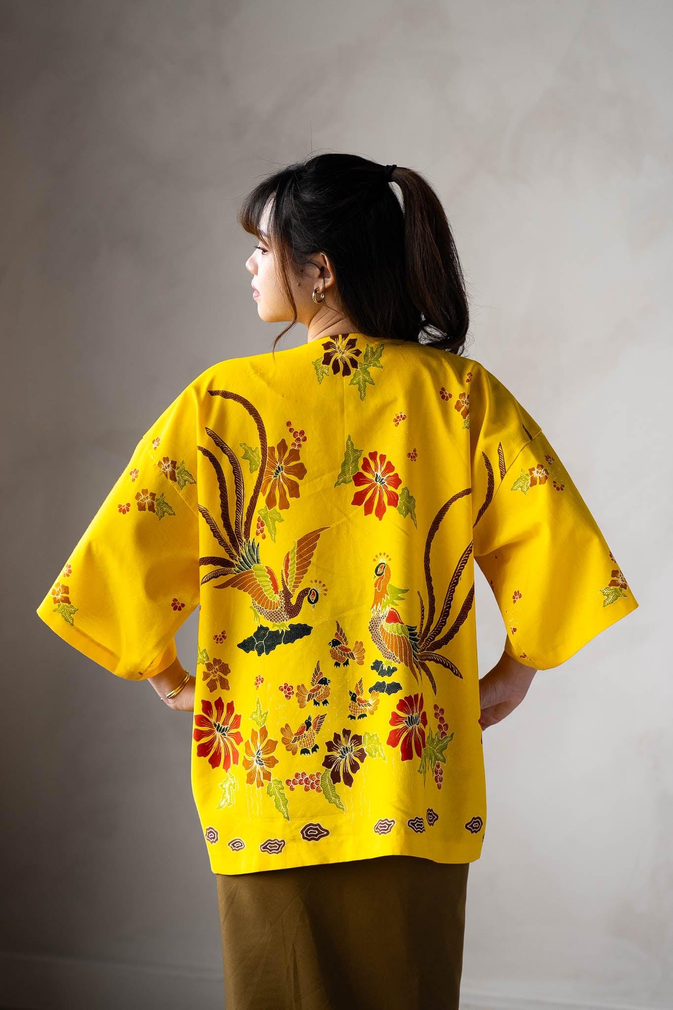 Batik Open Jacket | Merak Soleil