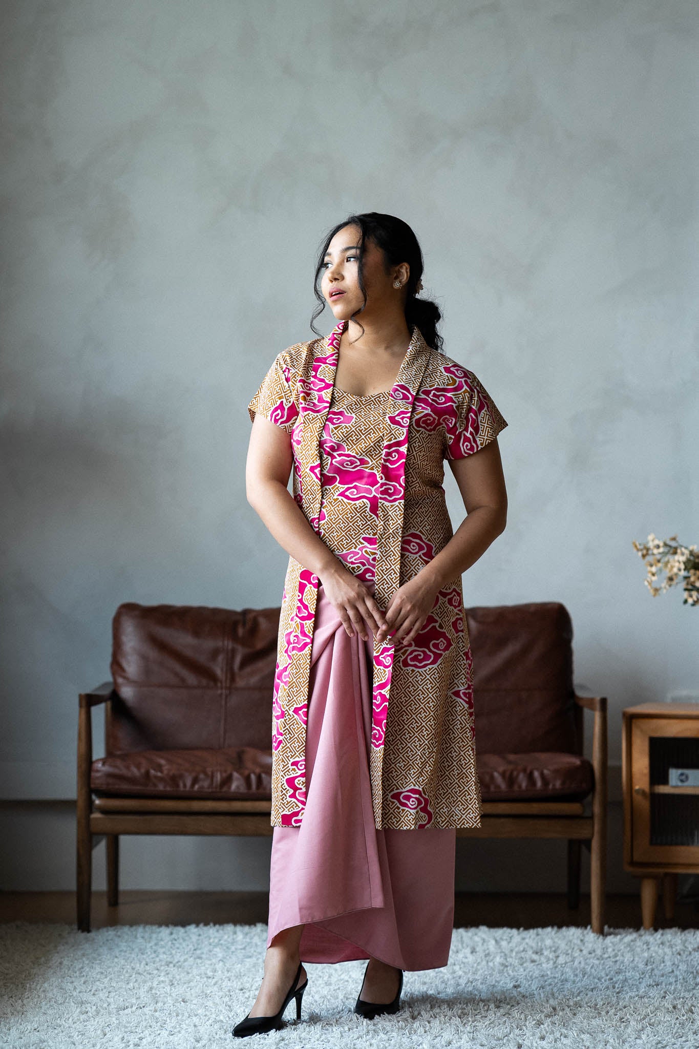 Batik Kebaya Marsita | Tumbuh Pink