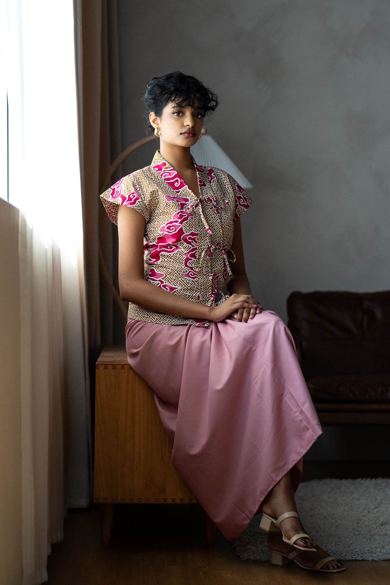 Staple Sarong Skirt | Blush Pink