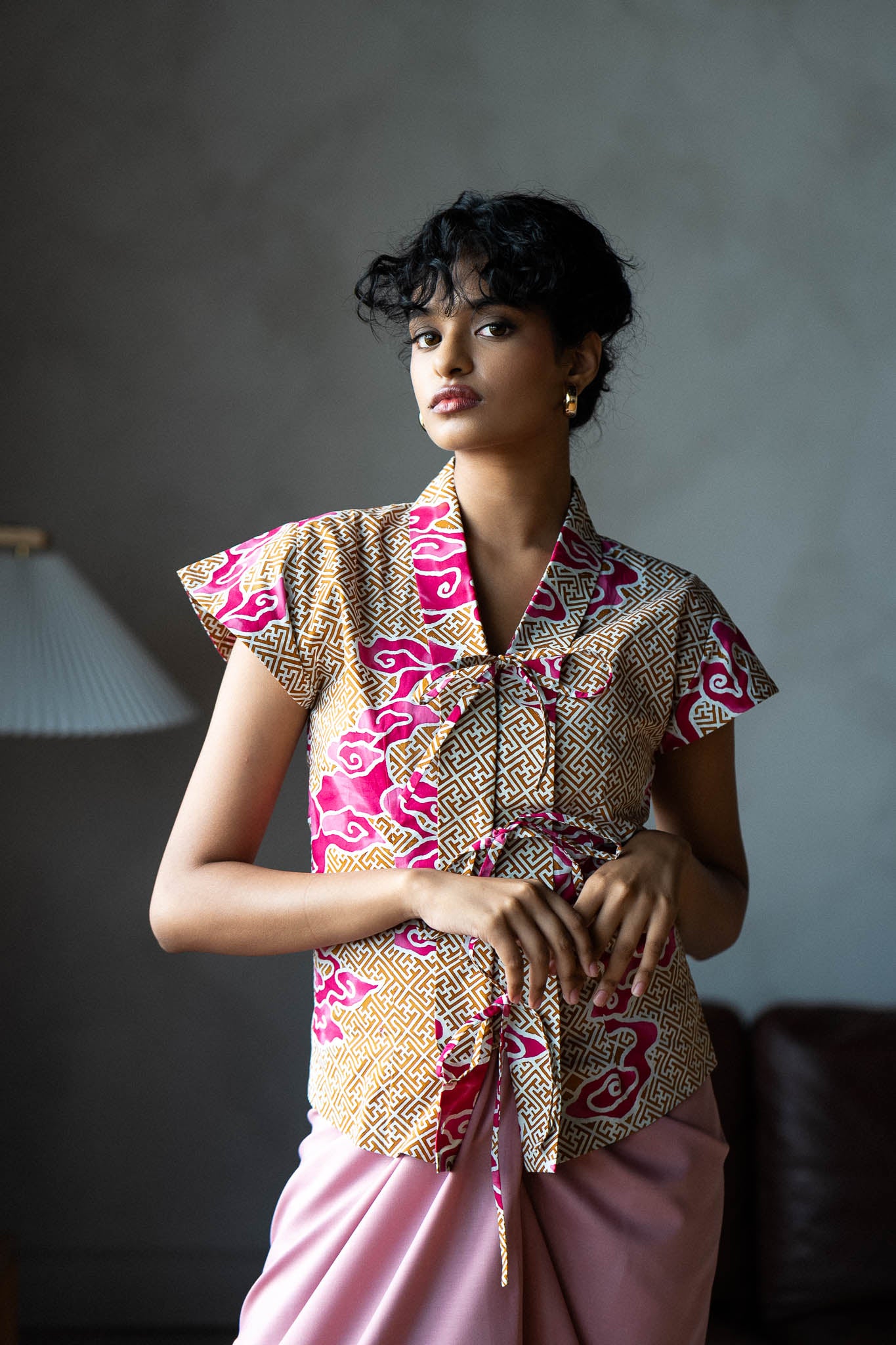 Batik Kebaya Salma | Tumbuh Pink