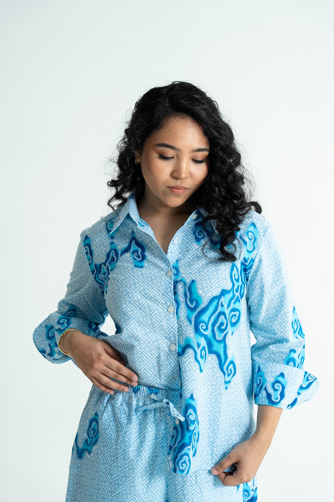 Batik Studio Shirt | Tumbuh Porcelain