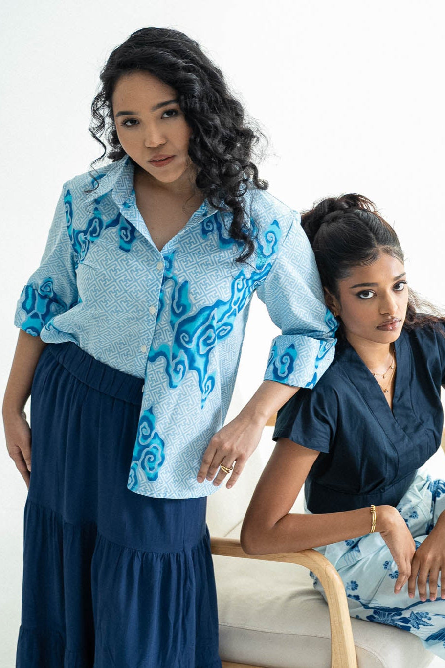 Batik Studio Shirt | Tumbuh Porcelain