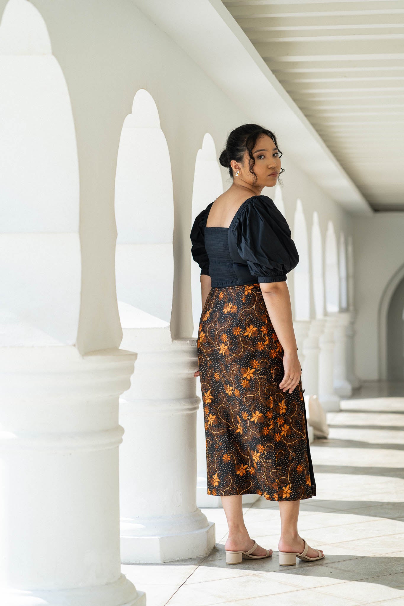 Batik Pencil Skirt | Taman Sari