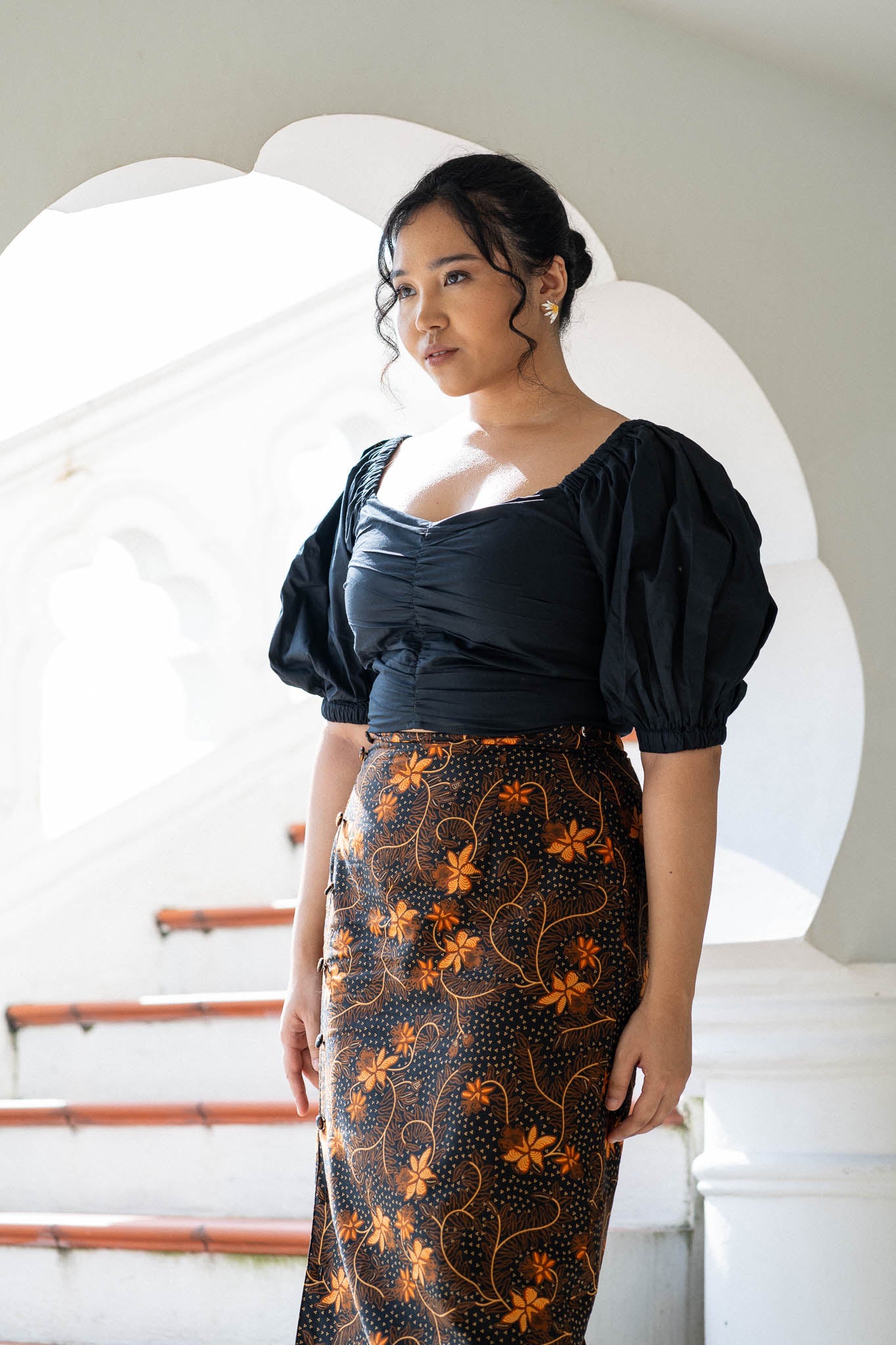 Batik Pencil Skirt | Taman Sari