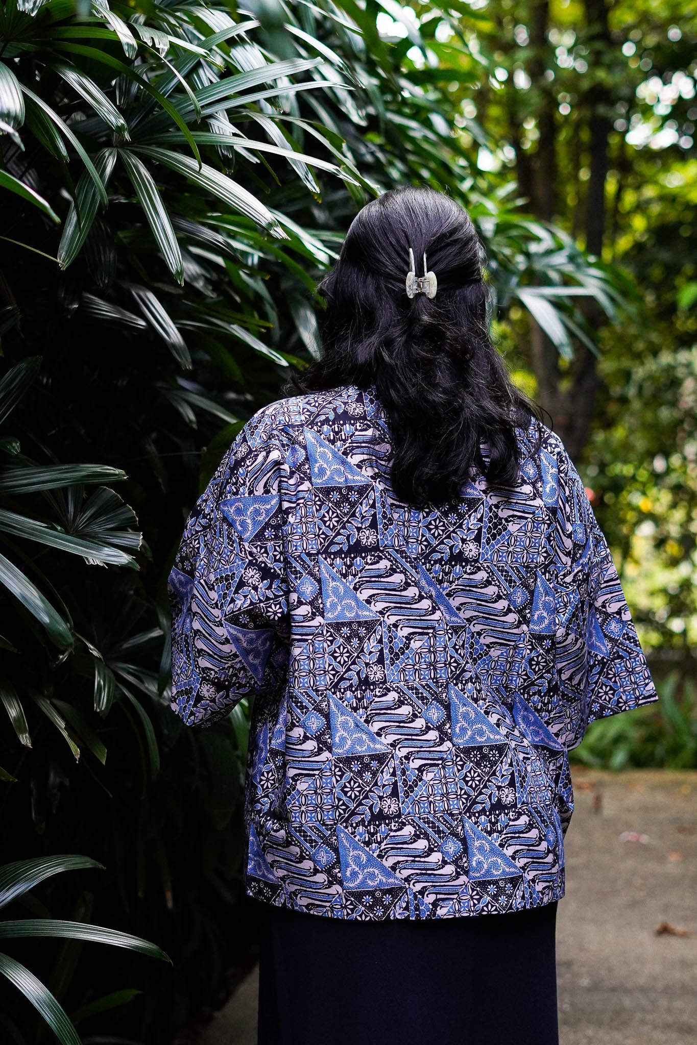 Batik Open Jacket | Tambal