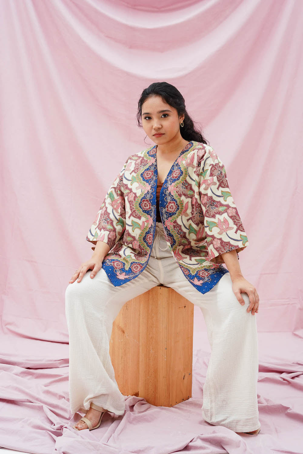 Batik Open Jacket | Semerbak III