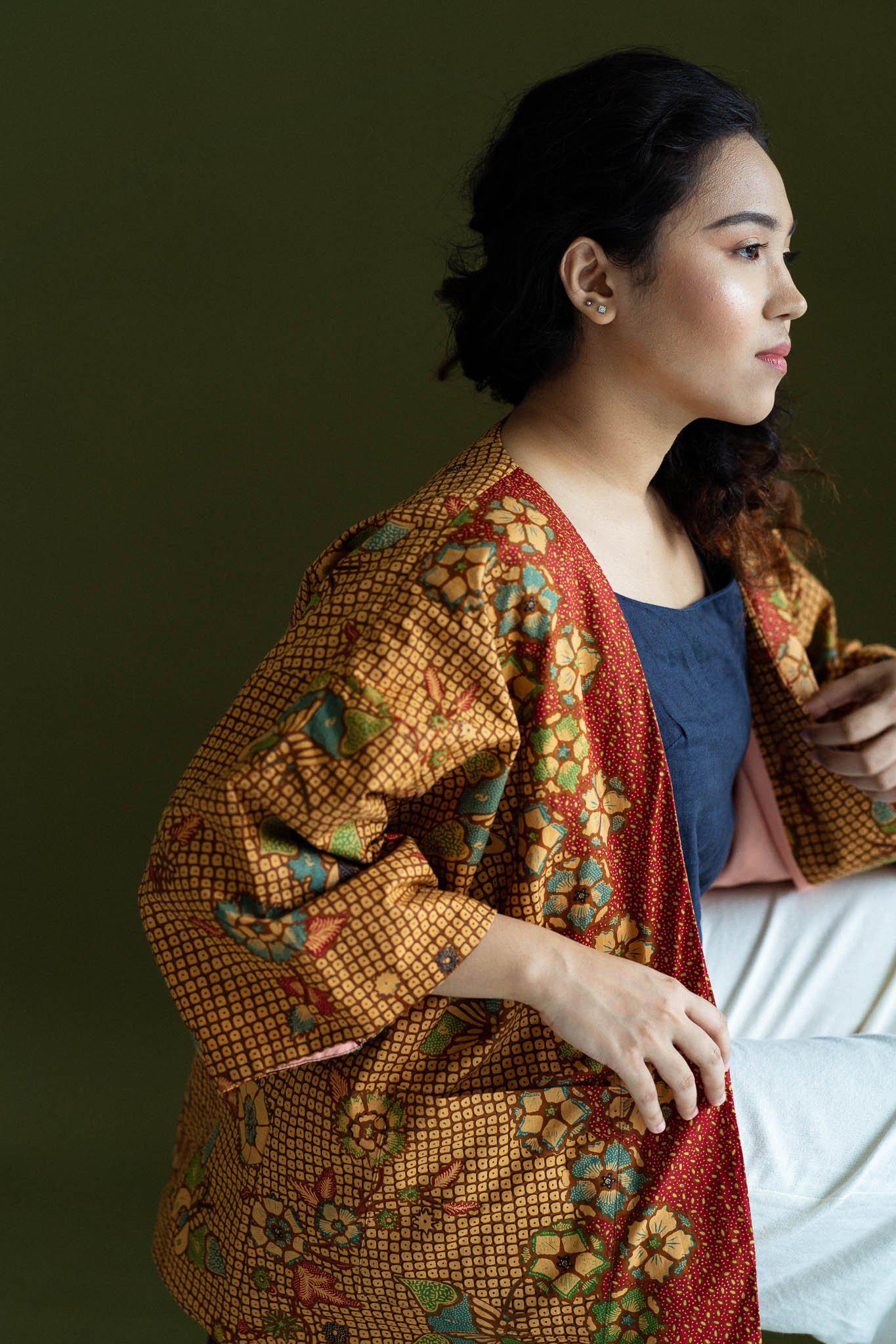 Batik Open Jacket | Bayu