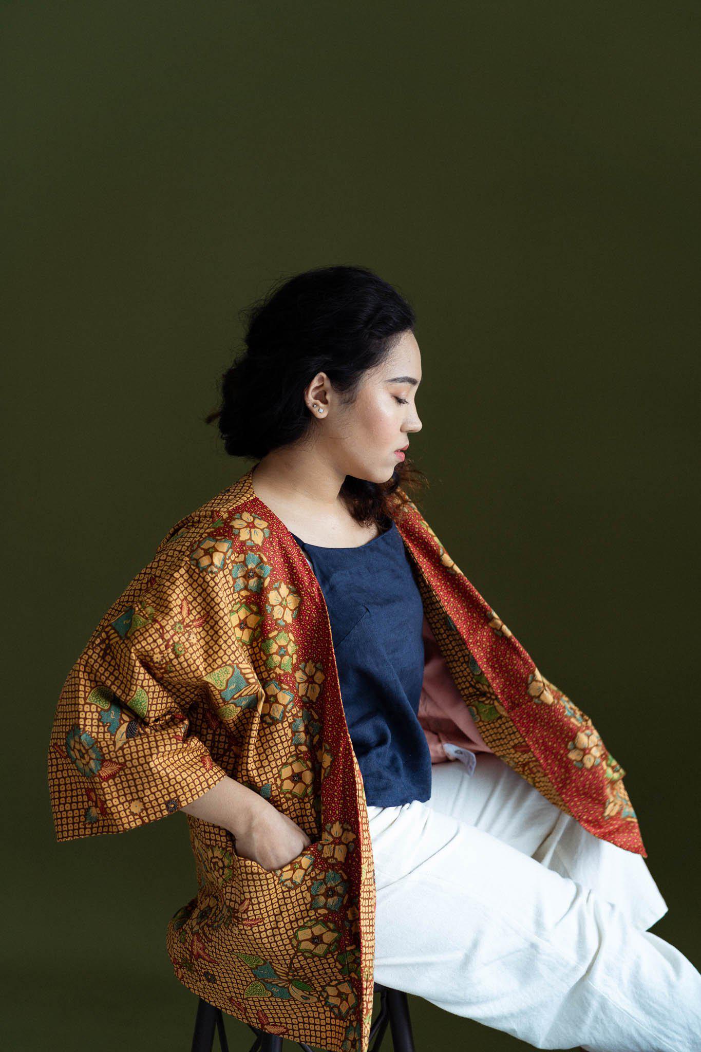Batik Open Jacket | Bayu
