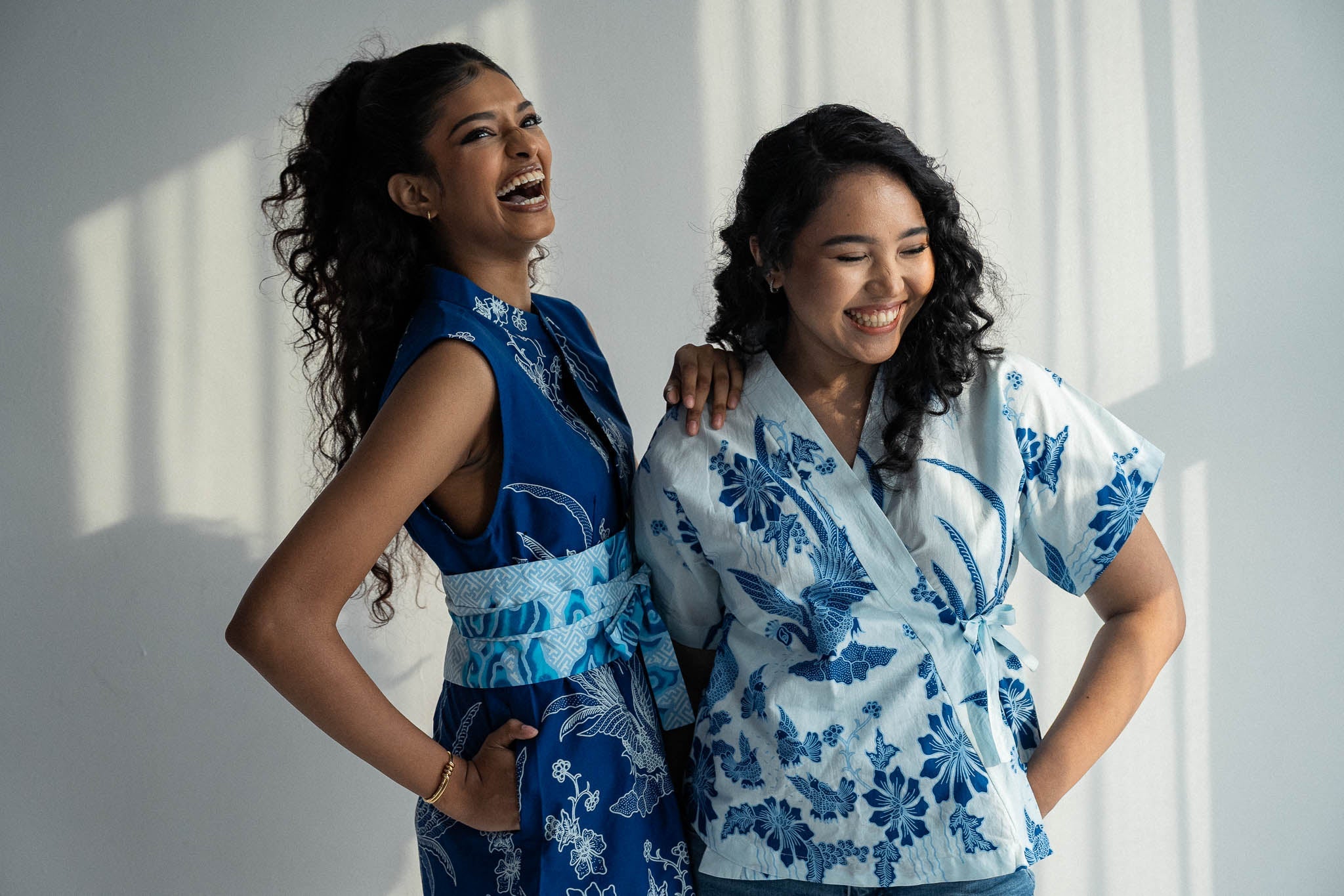 Discovering calm in porcelain blues