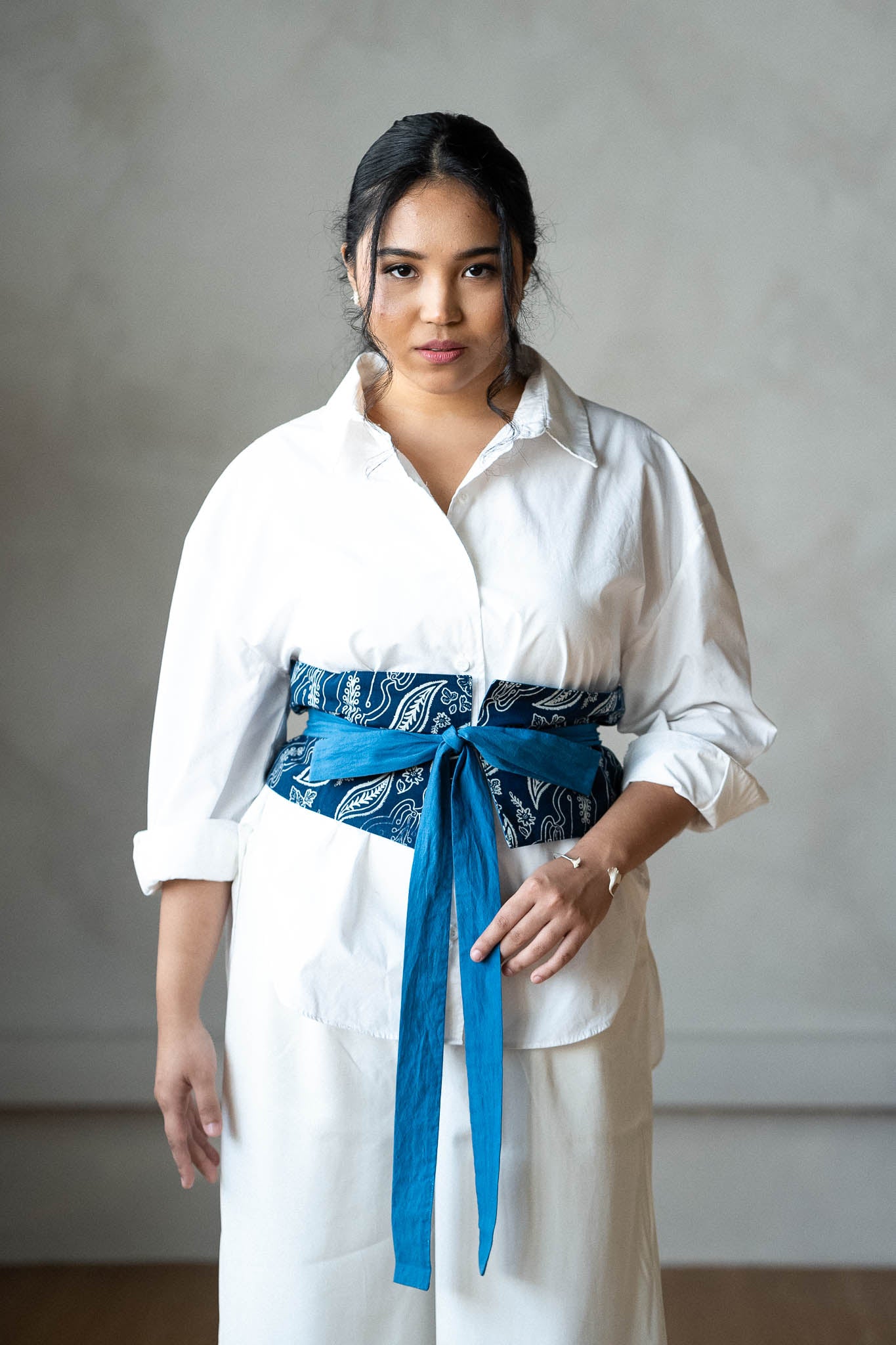 Batik Wrap Belt | Asmara Midnight