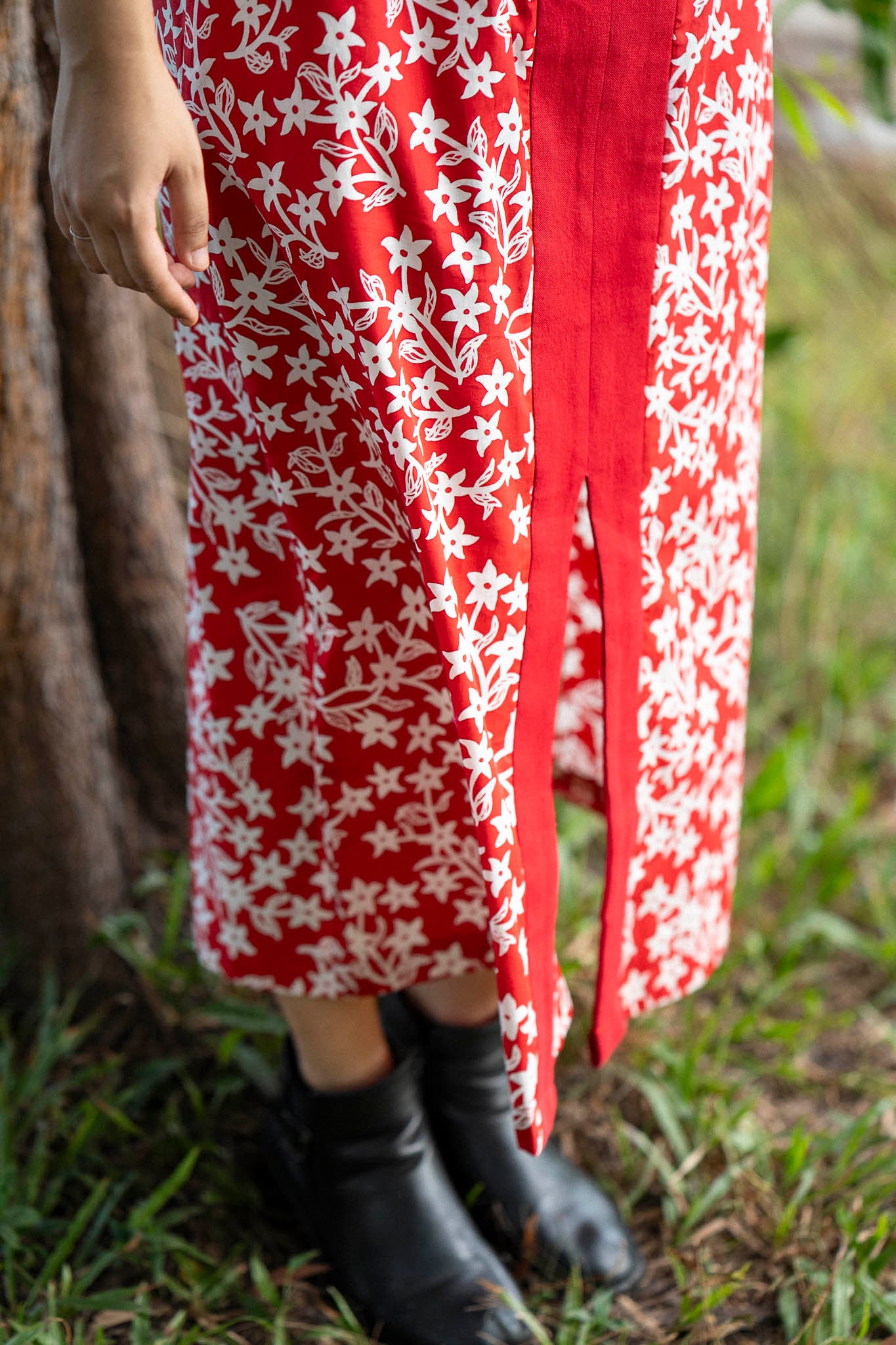 Batik Maryam Midi Dress | Jasmin Saga Seed