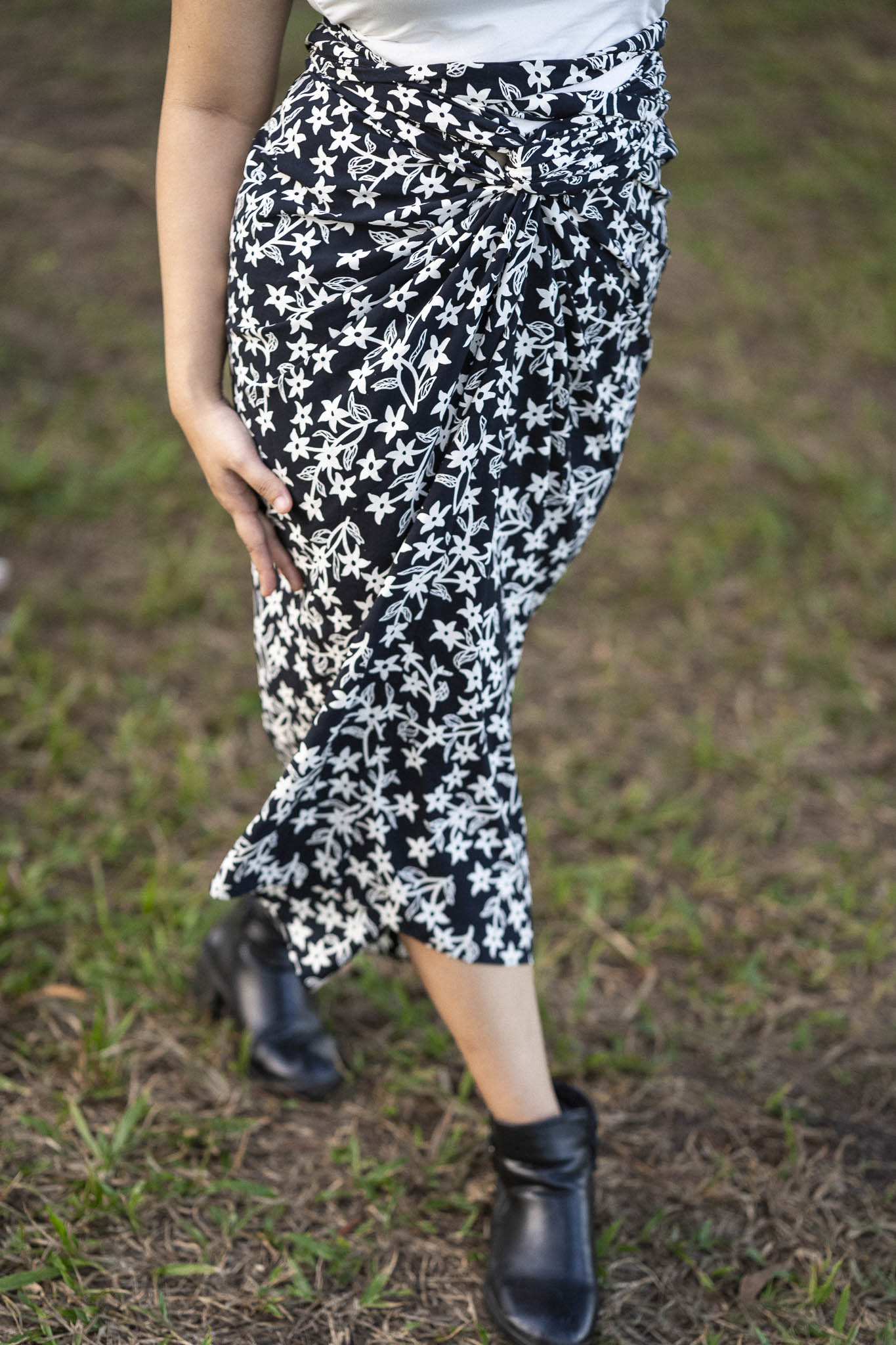 Batik Sarong Skirt | Jasmin Ebony