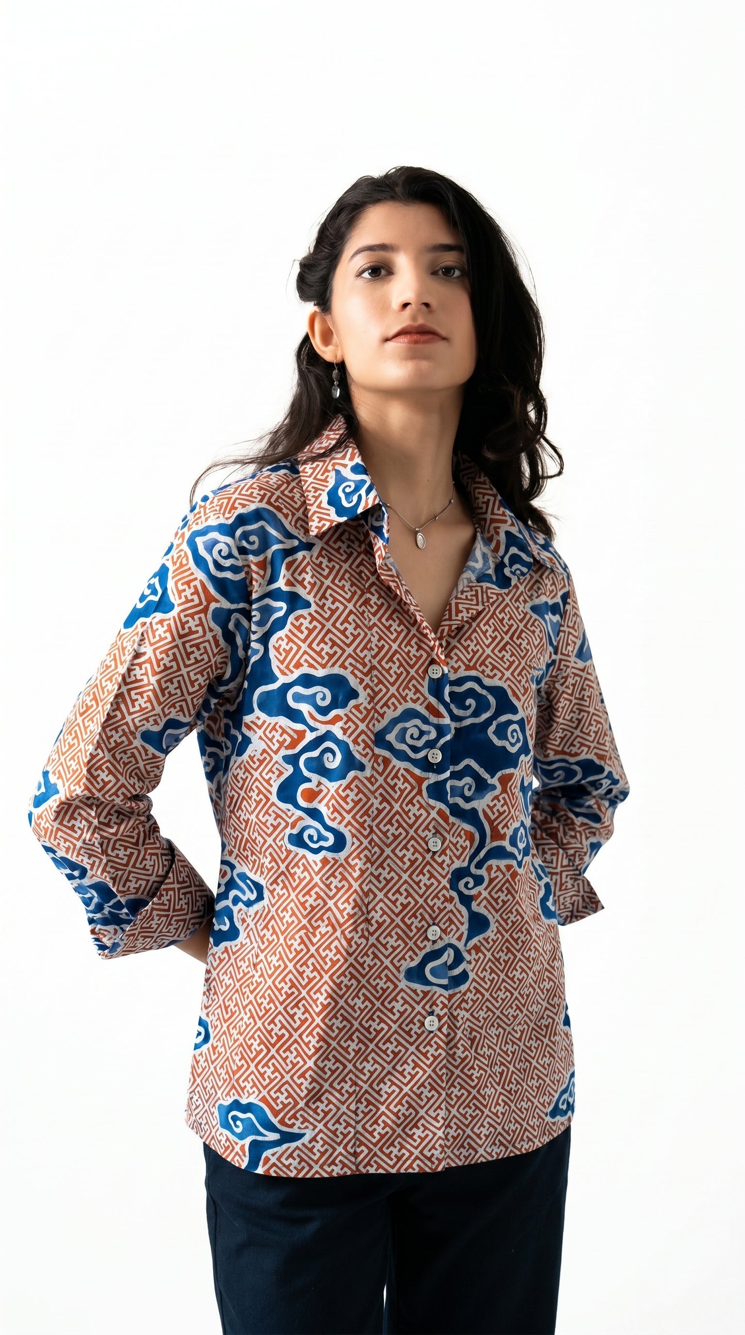 Batik Studio Shirt | Tumbuh Clay