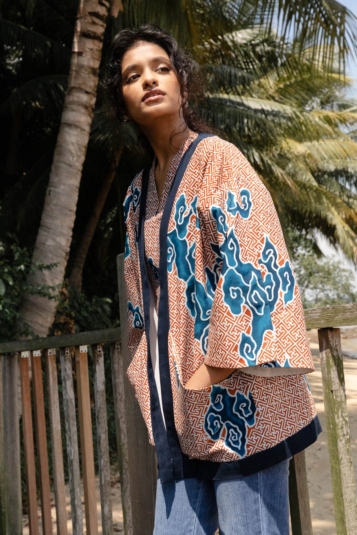 Batik Unisex Jacket | Tumbuh Clay