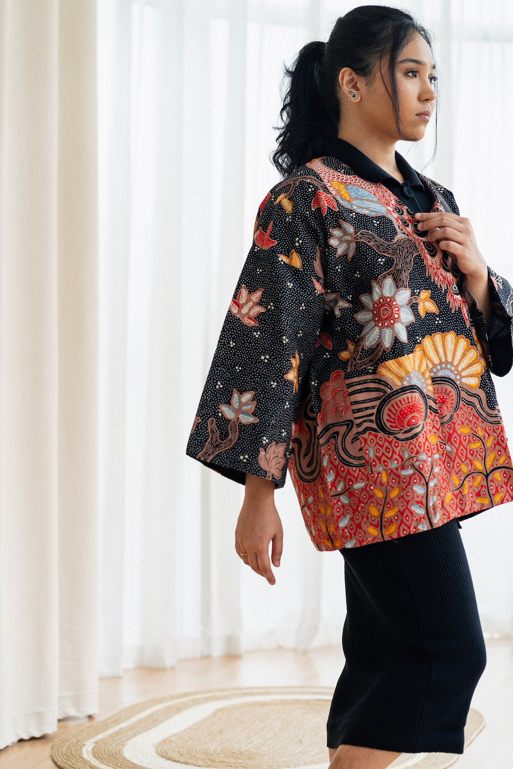 Batik Open Jacket | Senjakala Mayura