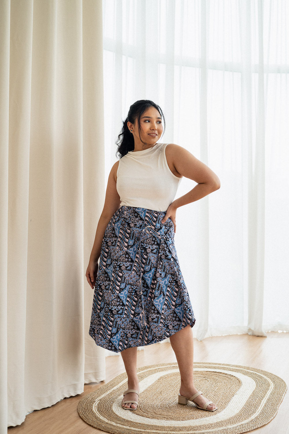 Batik Cascade Skirt | Tambal