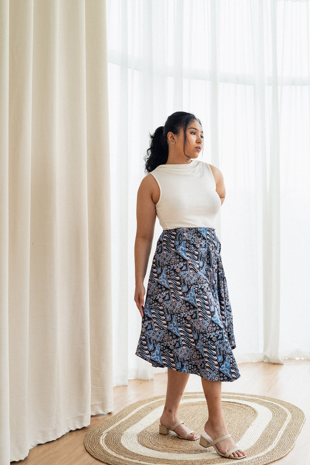 Batik Cascade Skirt | Tambal