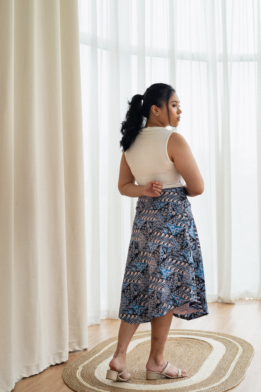 Batik Cascade Skirt | Tambal