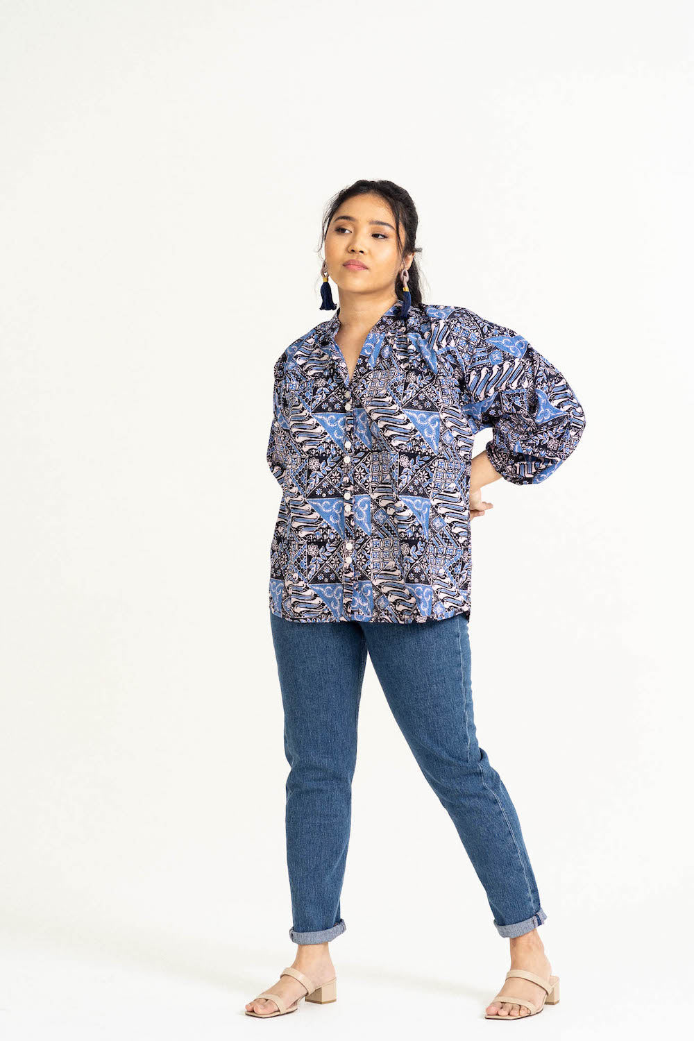 Batik Poet Blouse | Tambal