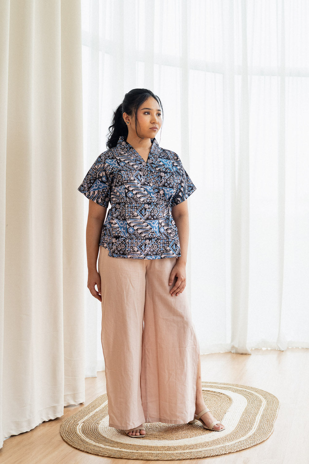 Batik Wrap Blouse | Tambal