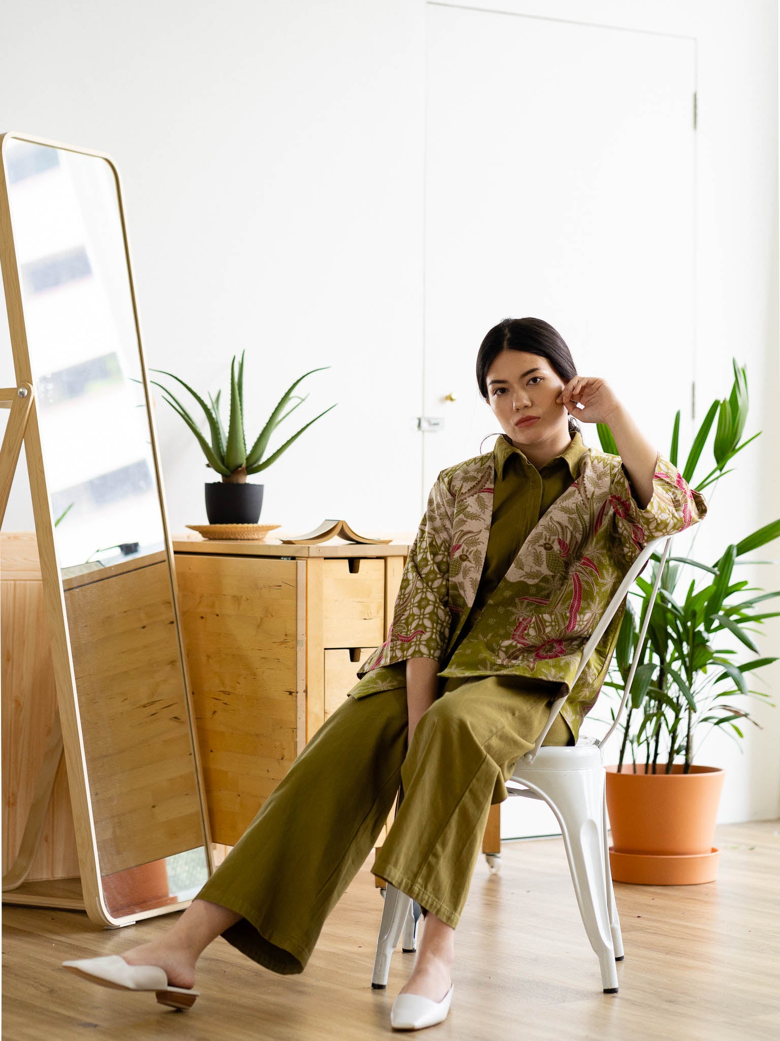 Batik Open Jacket | Vana from Singapore ethical designer Gypsied