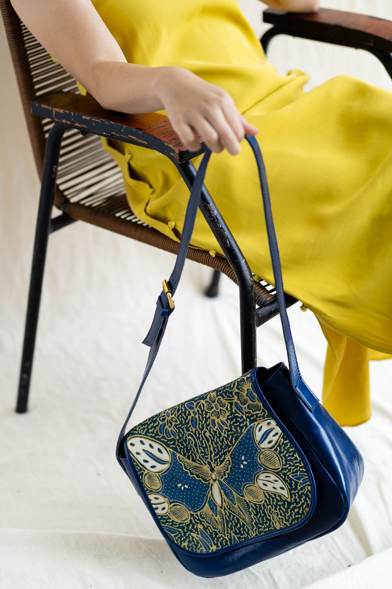 Batik Crossbody Bag | Saujana-Singapore ethical designer Gypsied