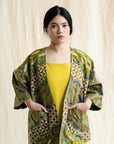 Batik Open Jacket | Maya from Singapore ethical designer Gypsied