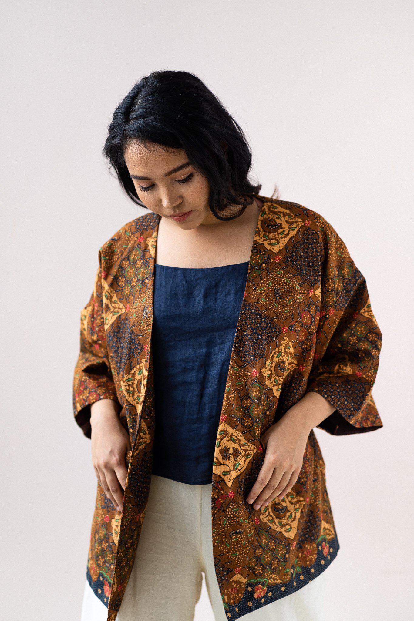 Batik Open Jacket | Asmarani