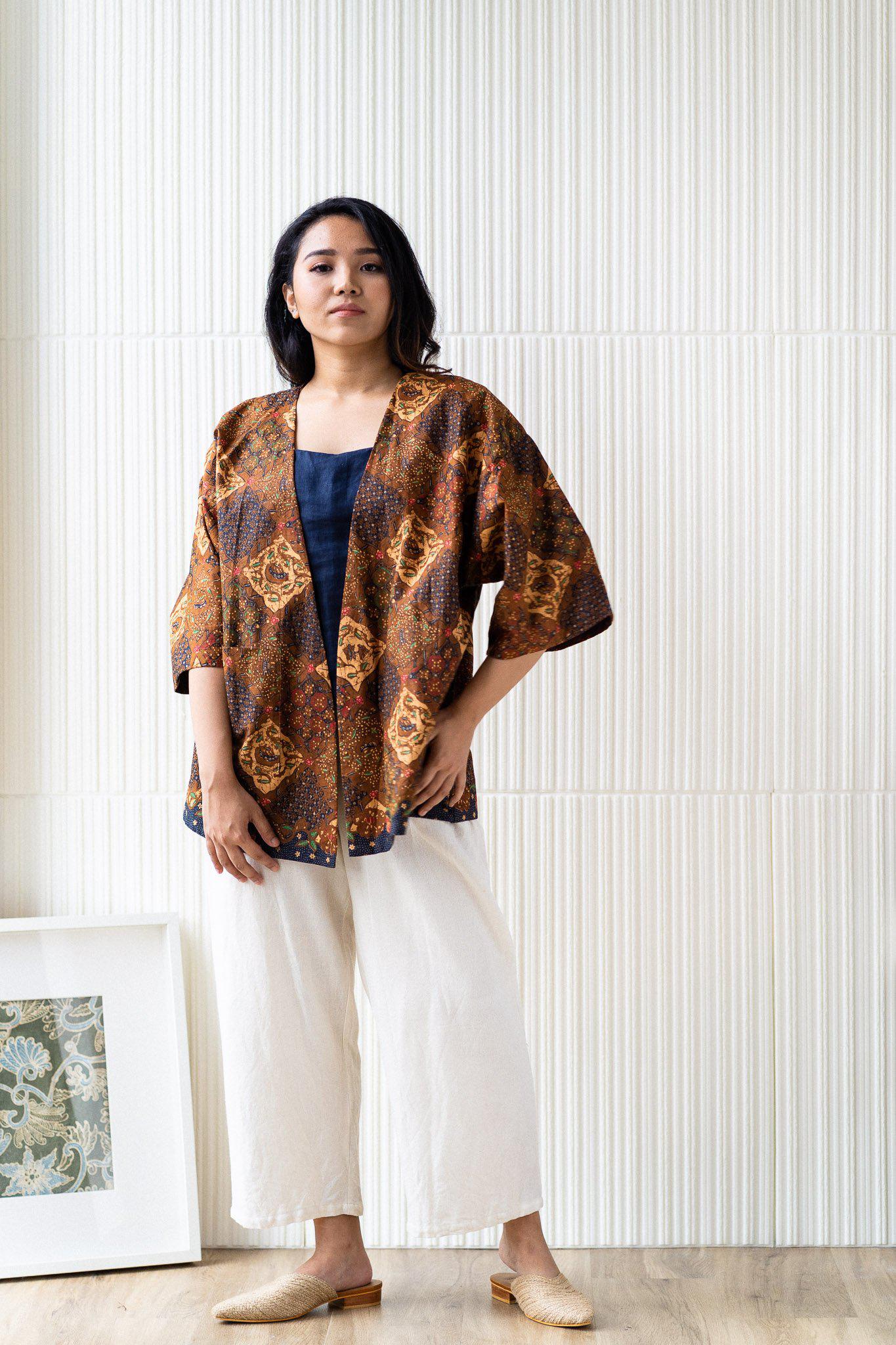 Batik Open Jacket | Asmarani