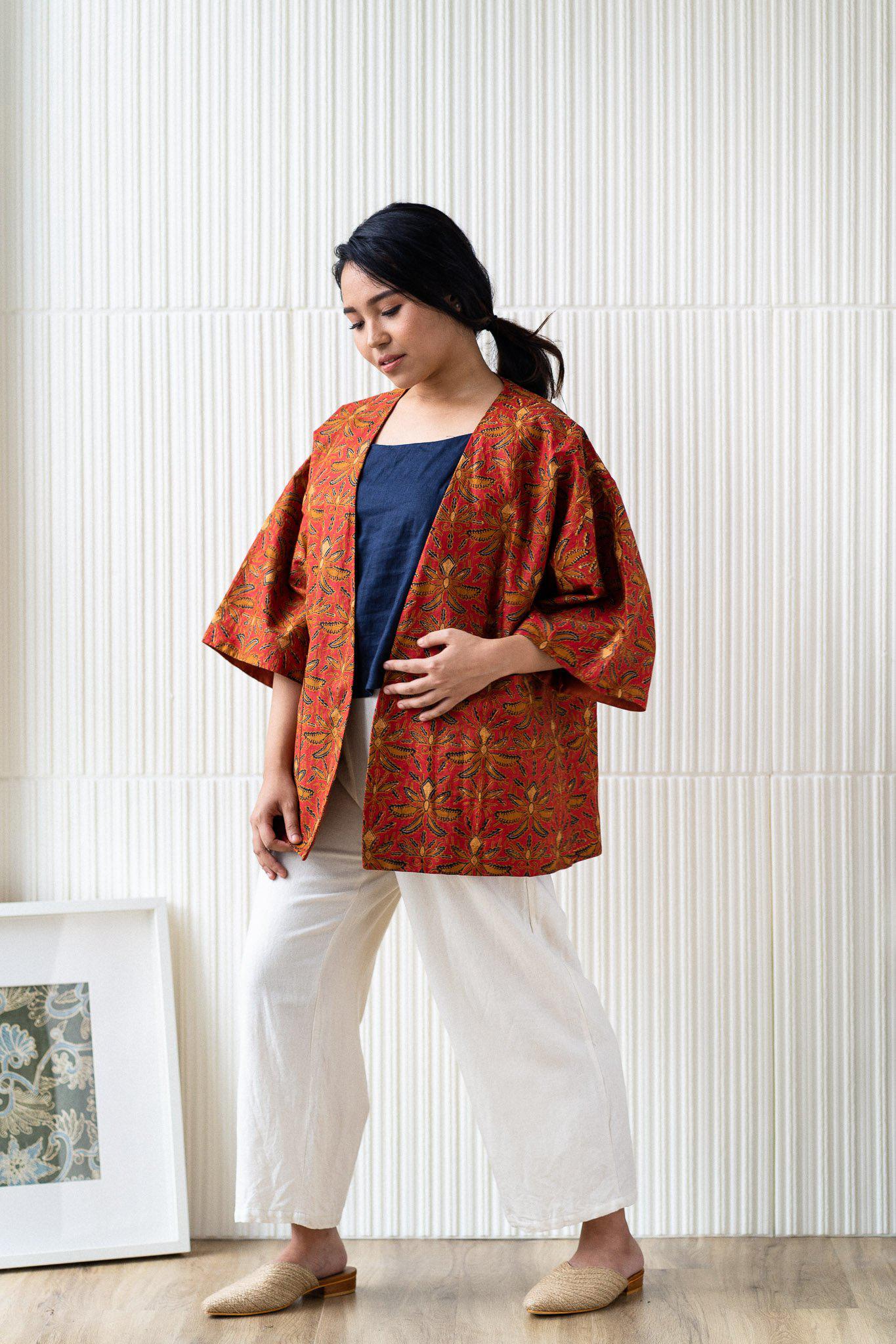 Batik Open Jacket | Aksara