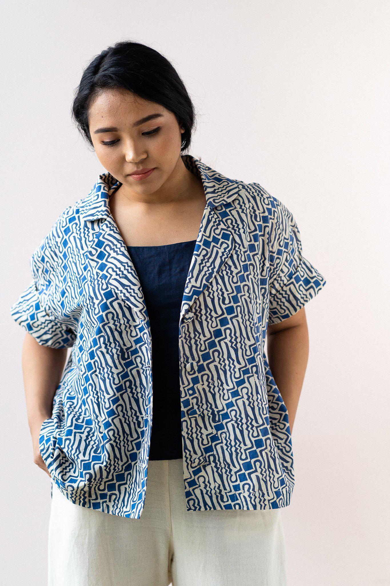 Batik Cocoon Shirt | Indra II