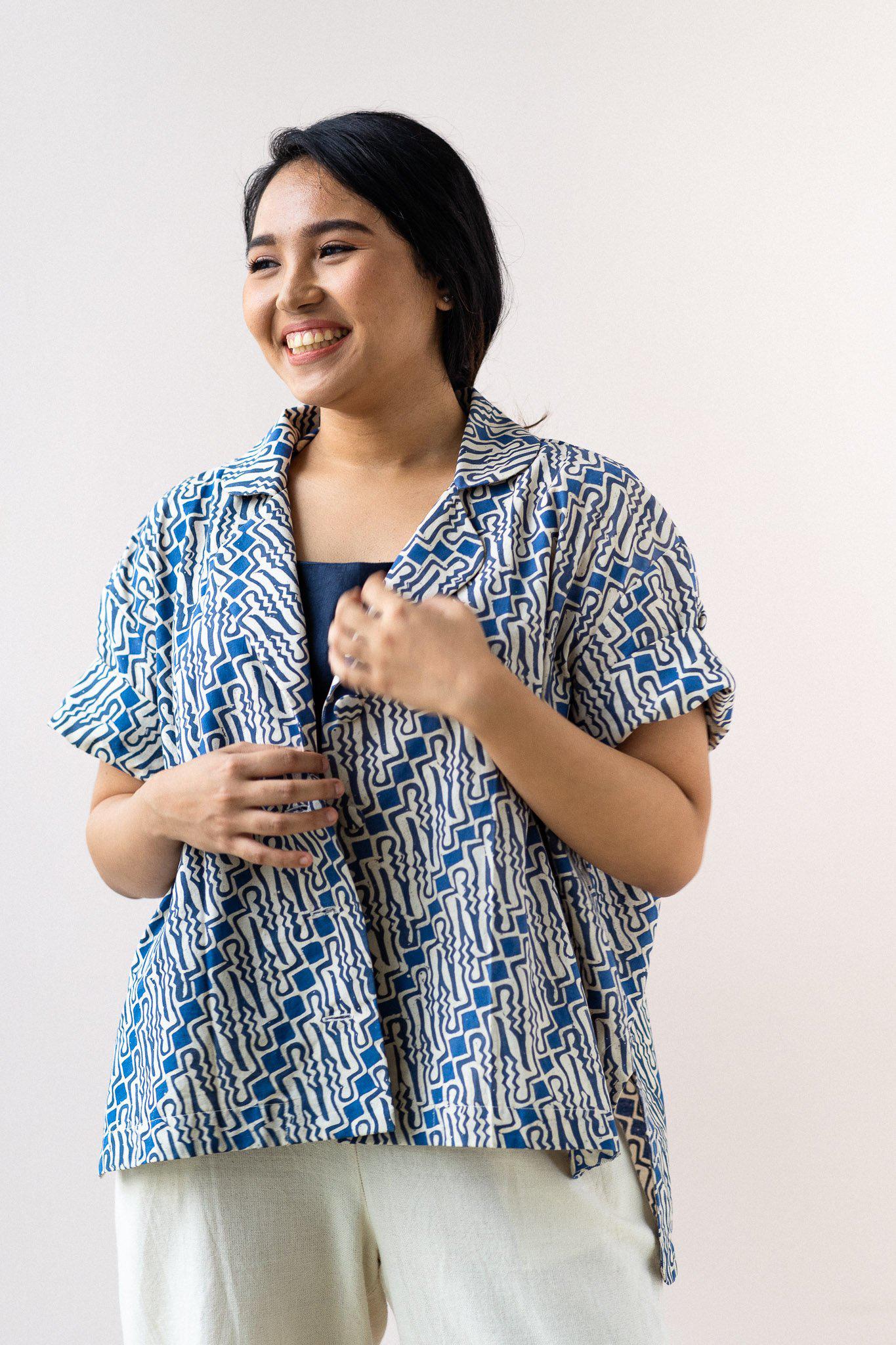 Batik Cocoon Shirt | Indra II