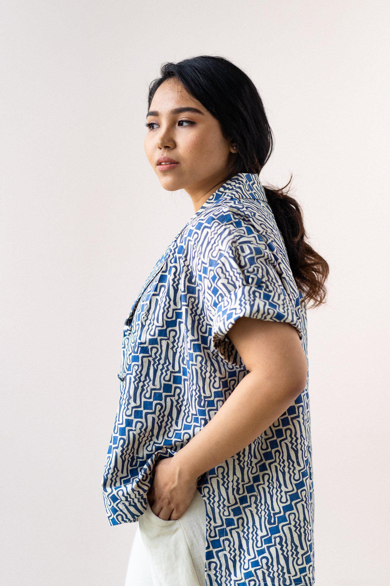 Batik Cocoon Shirt | Indra II