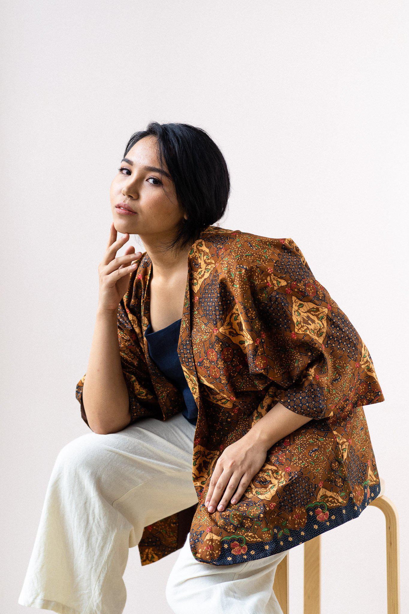 Batik Open Jacket | Asmarani