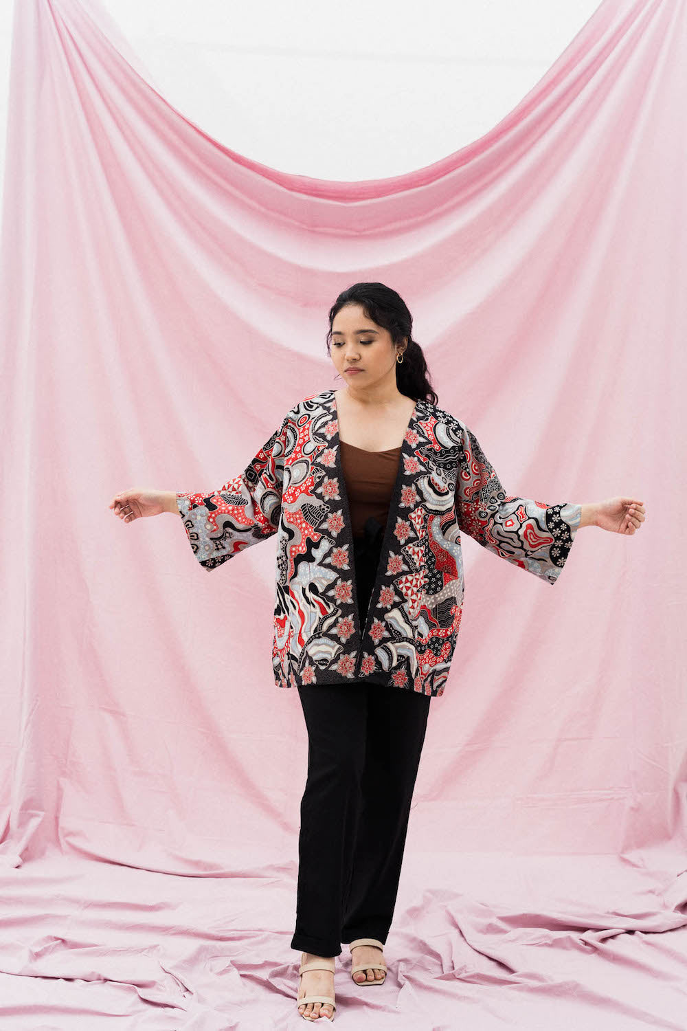 Batik Open Jacket | Karisma